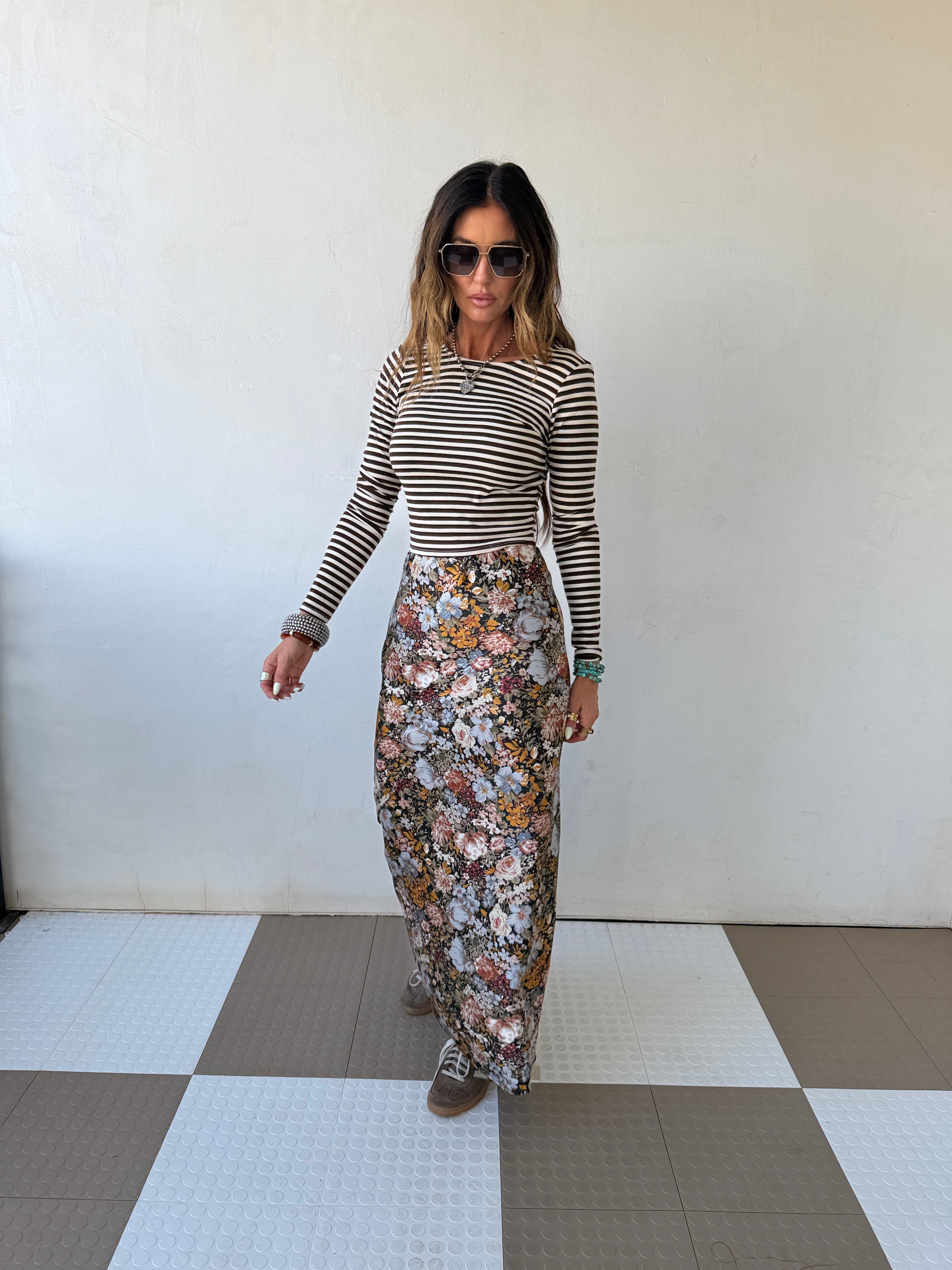Open Road Stripe Top