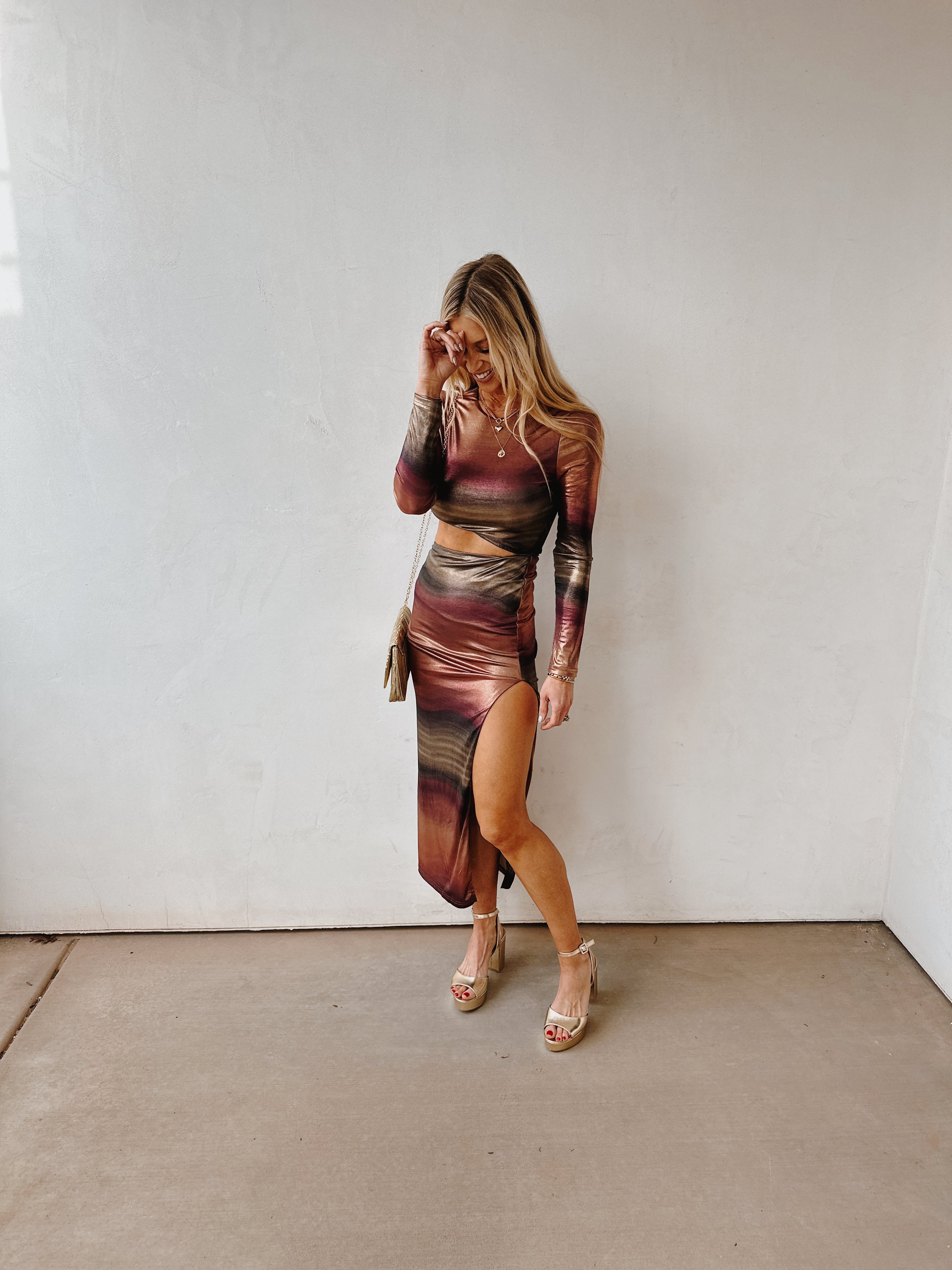 Metallic Mood Dress