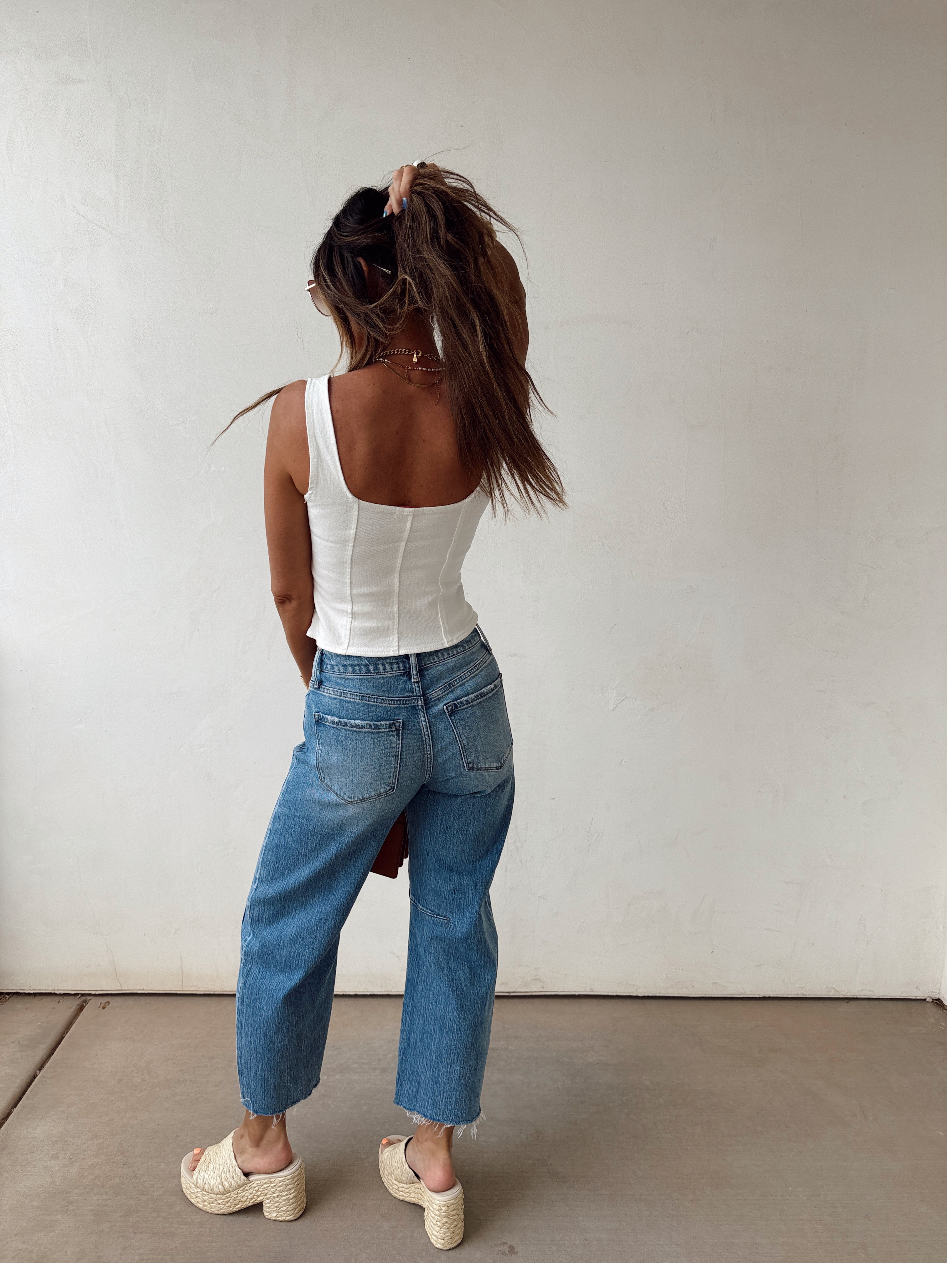 Mazie Barrel Jeans