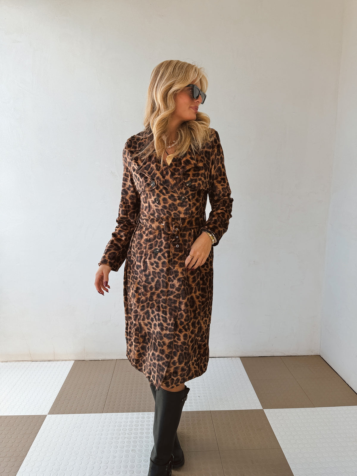 Going Places Trench Coat