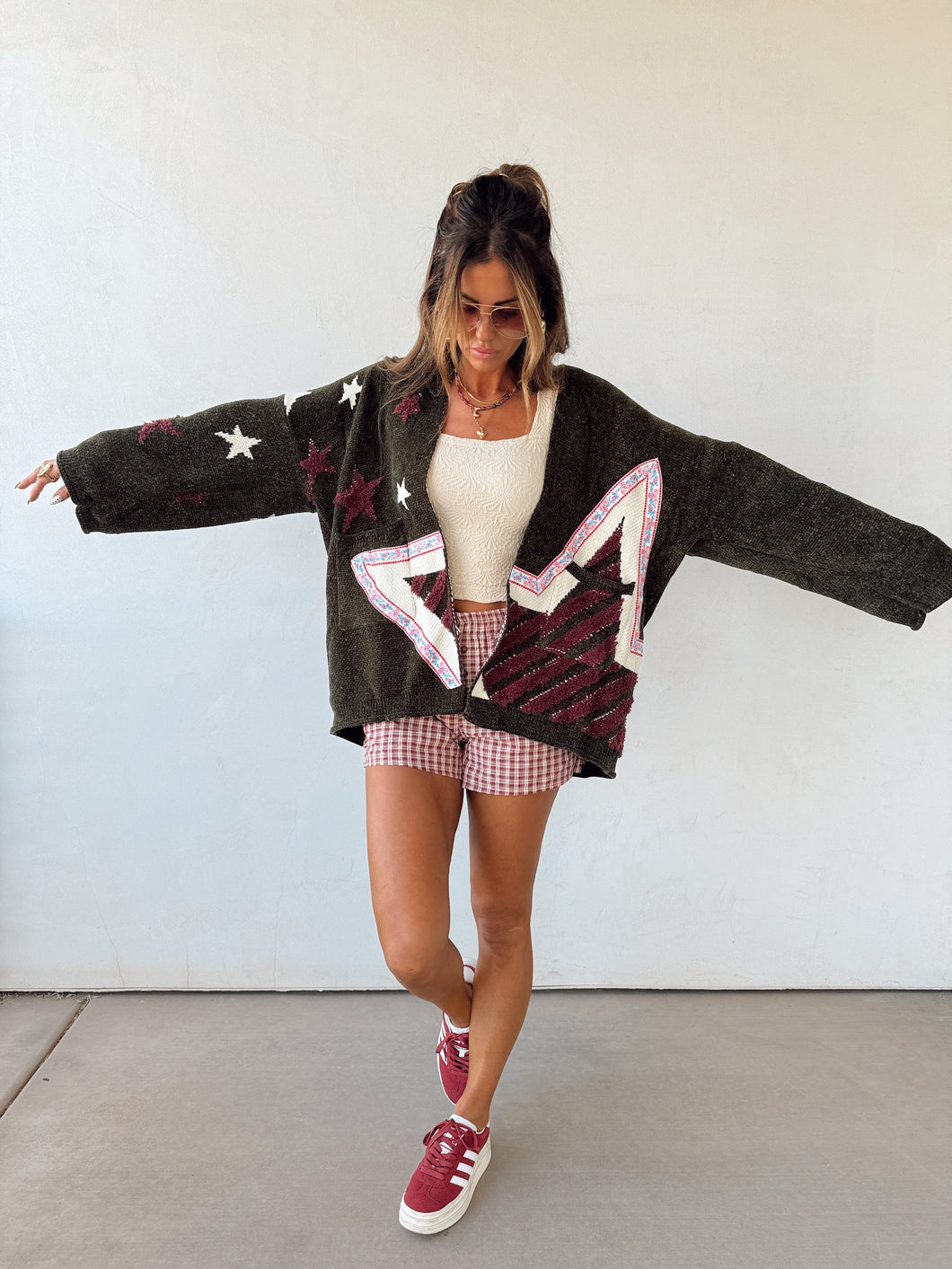 Evergreen Star Cardigan