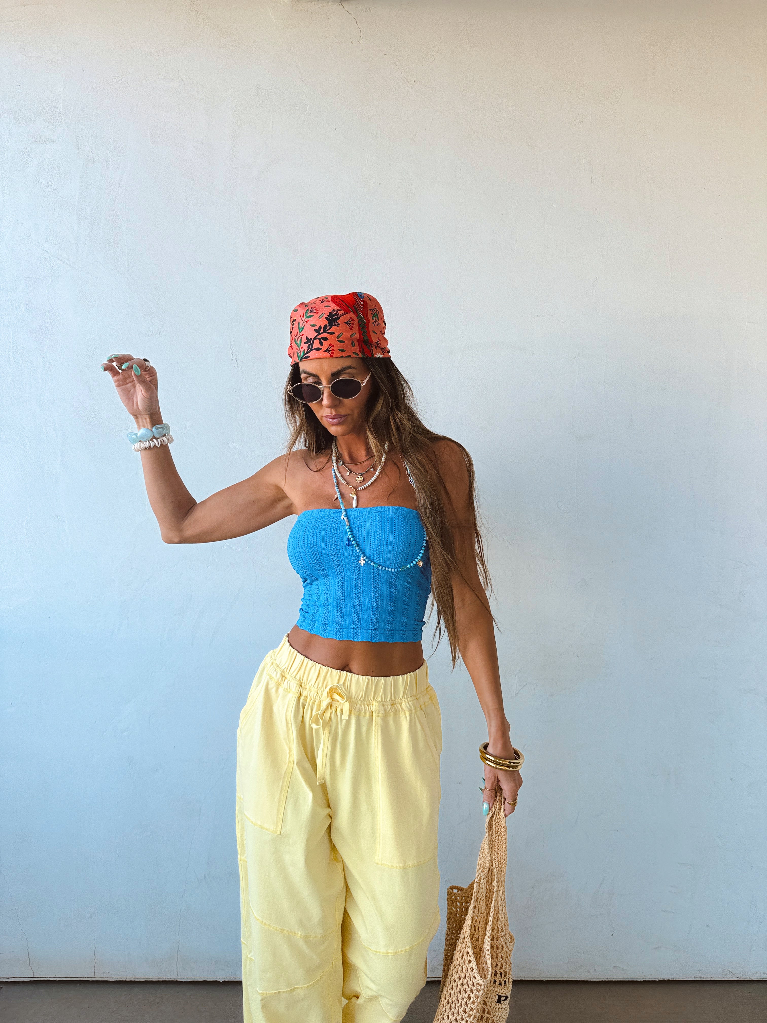 Ocean Haze Tube Top – Copper + Cloth