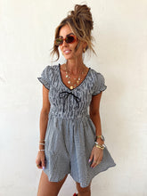 Load image into Gallery viewer, Annie Gingham Romper
