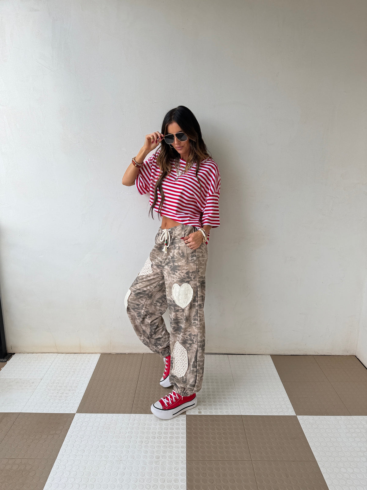 Mixed Media Joggers
