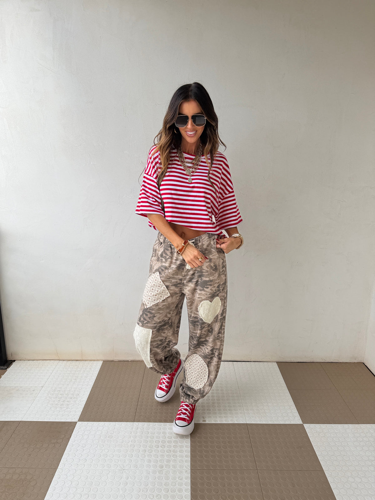 Mixed Media Joggers