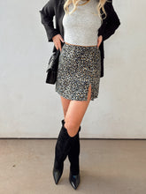 Load image into Gallery viewer, Shadow Leopard Skirt
