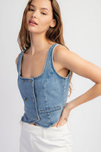 Load image into Gallery viewer, Denim Daze Vest
