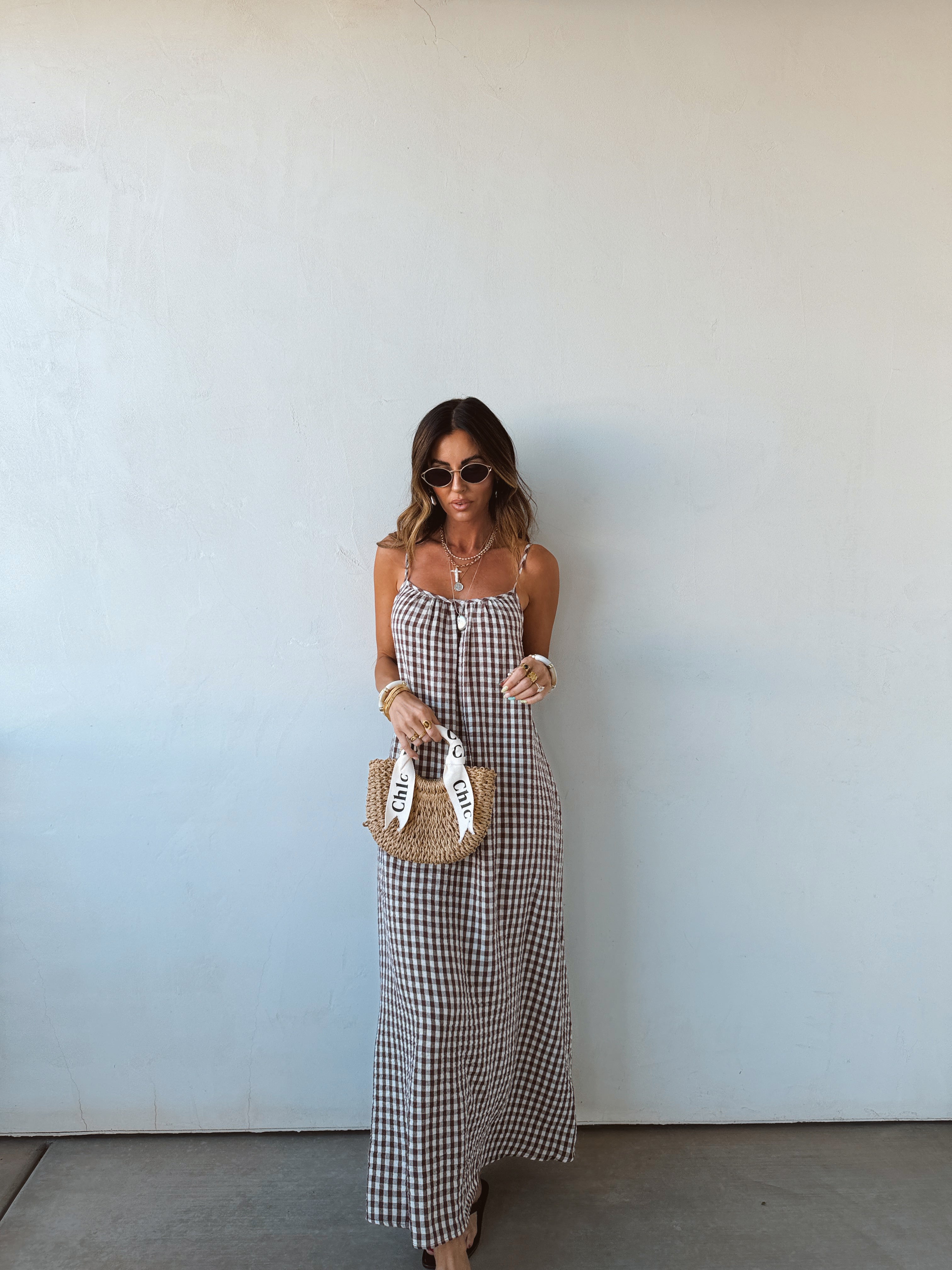 Girlfriend Gingham Dress