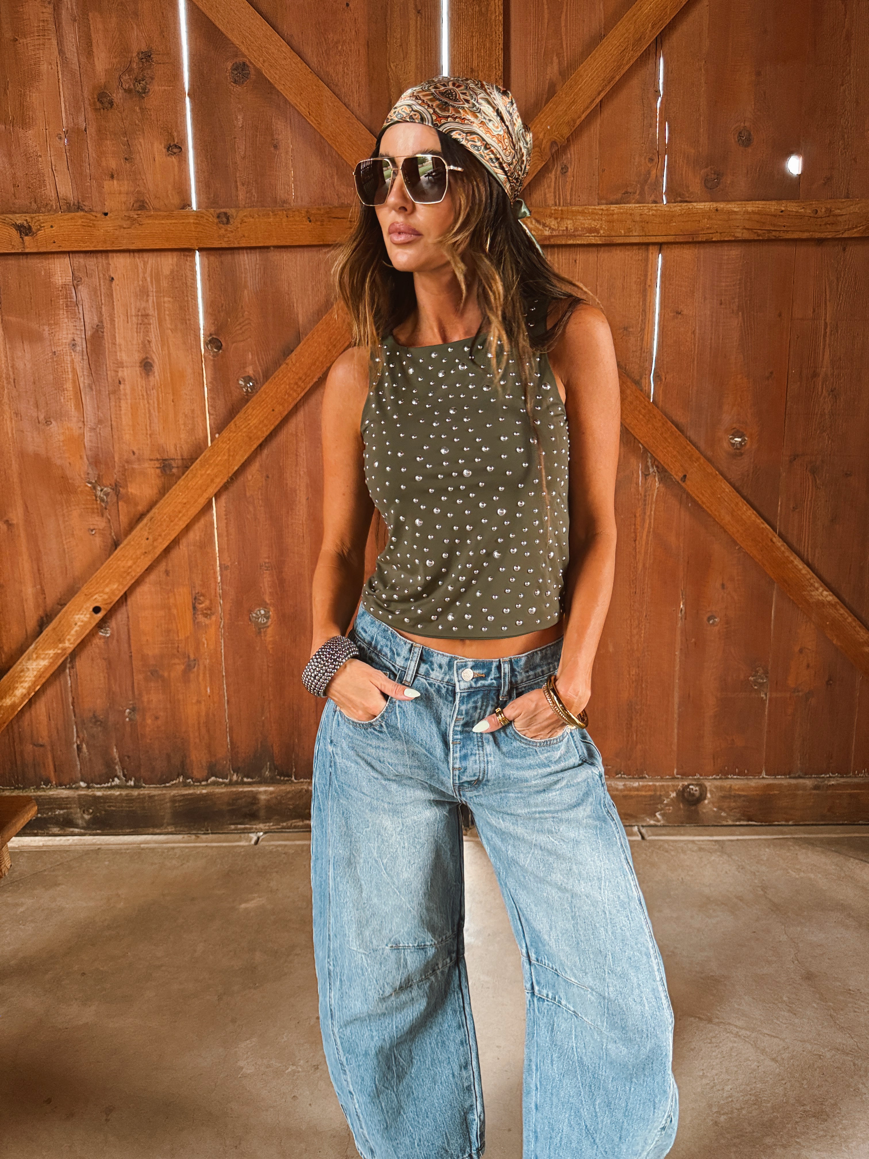 Rhinestone Rodeo Tank