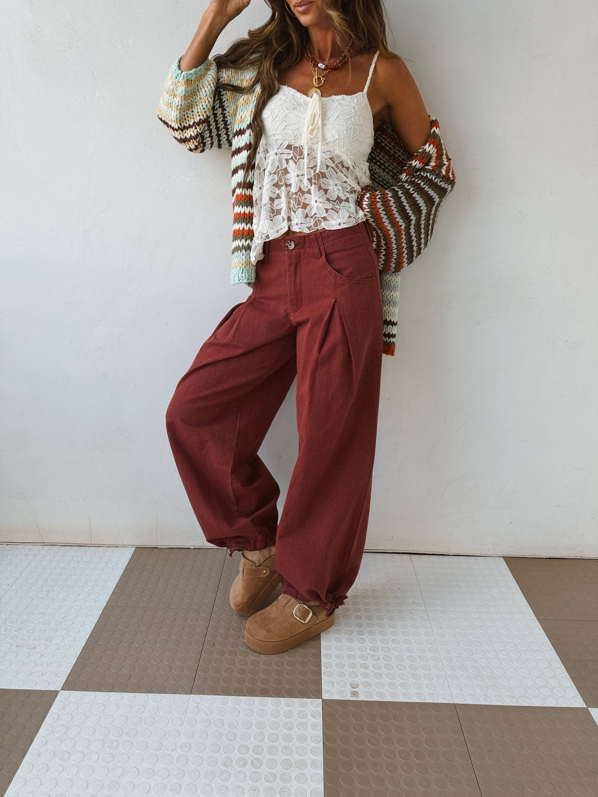 Pomegranate Pants