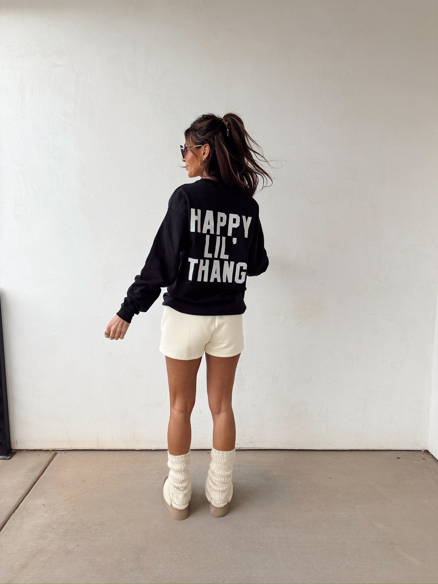 Happy ‘Lil Thang Graphic Sweatshirt
