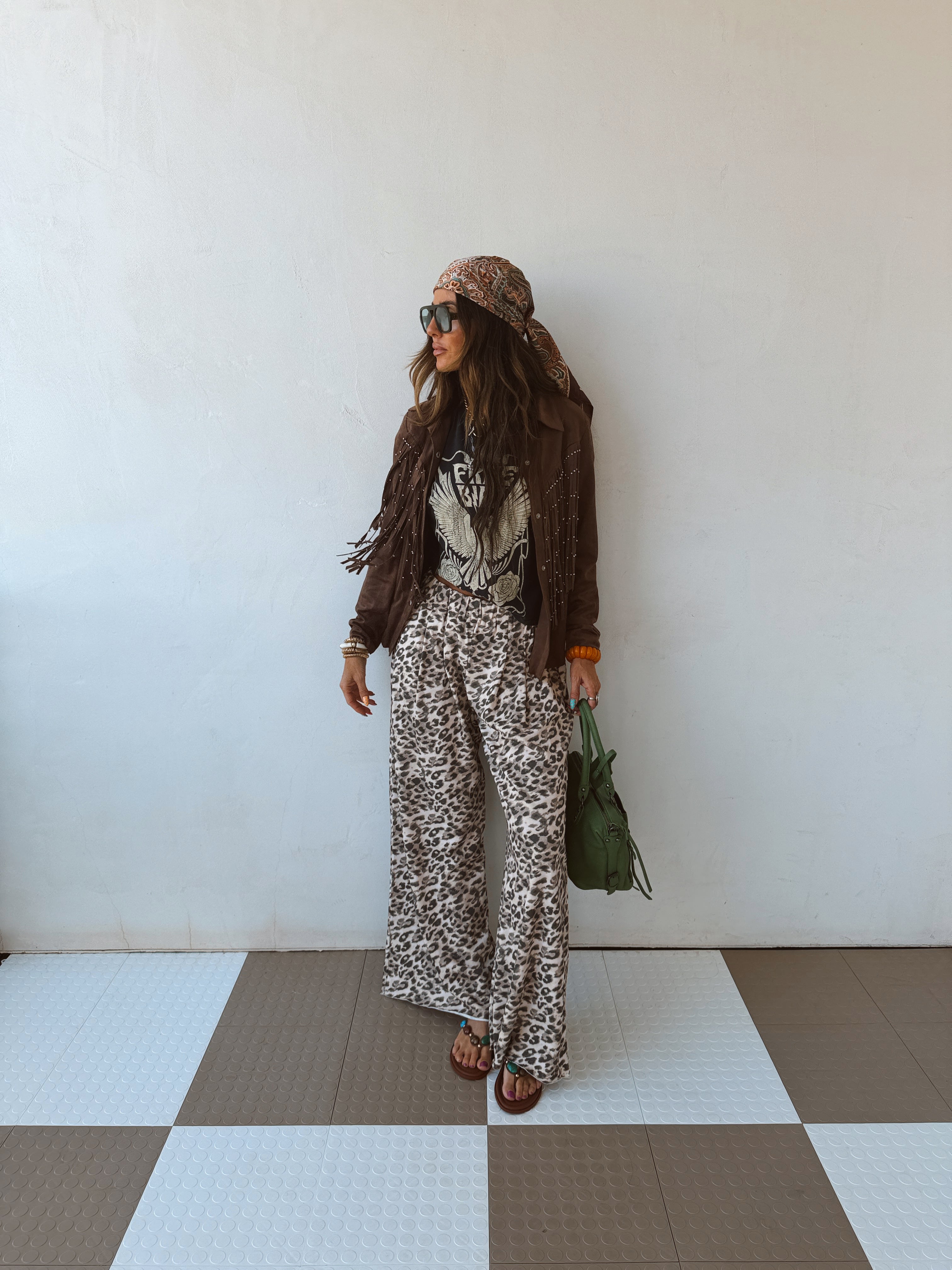 Nala Leopard Print Pants