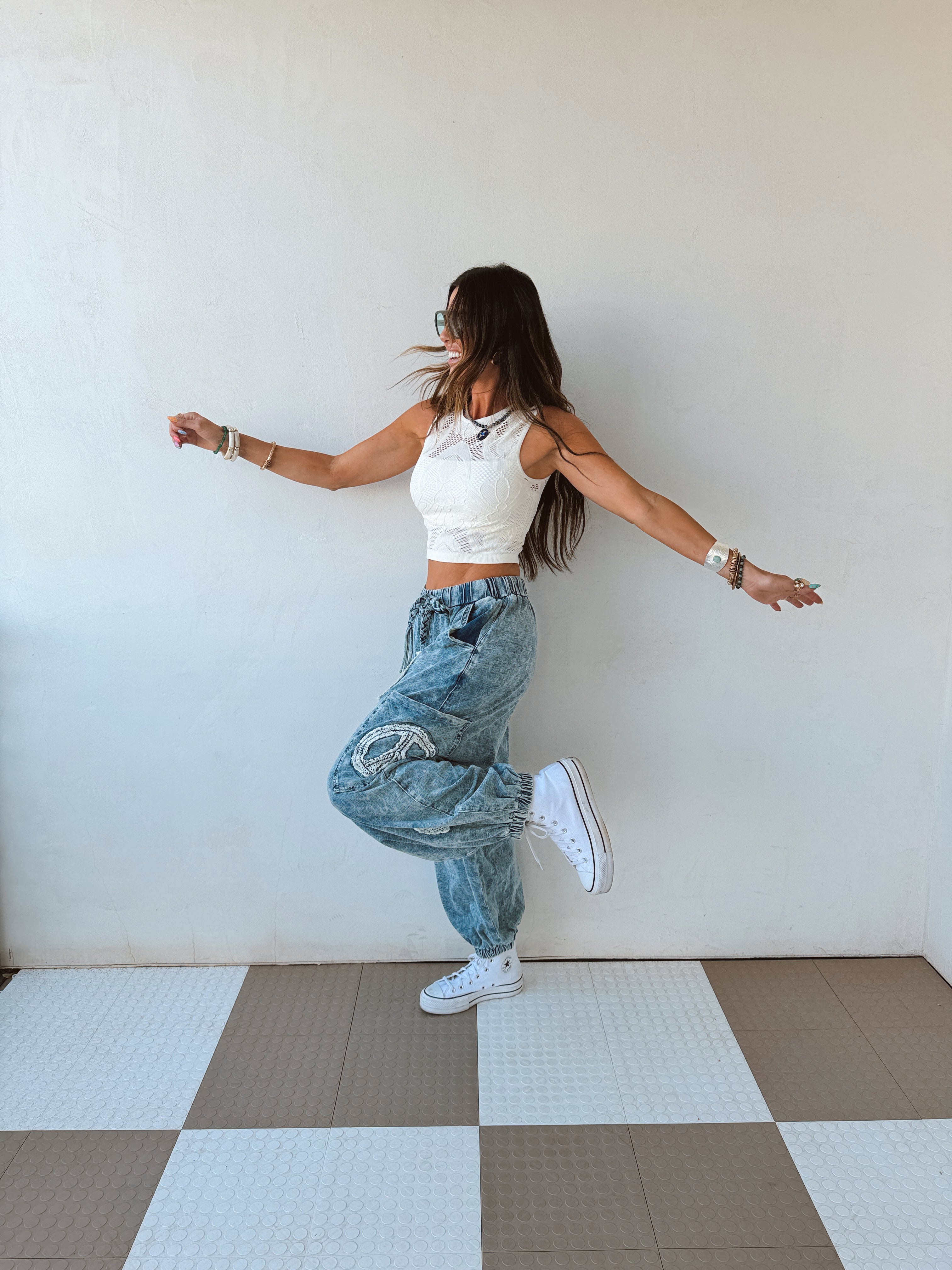 Woodstock Denim Joggers