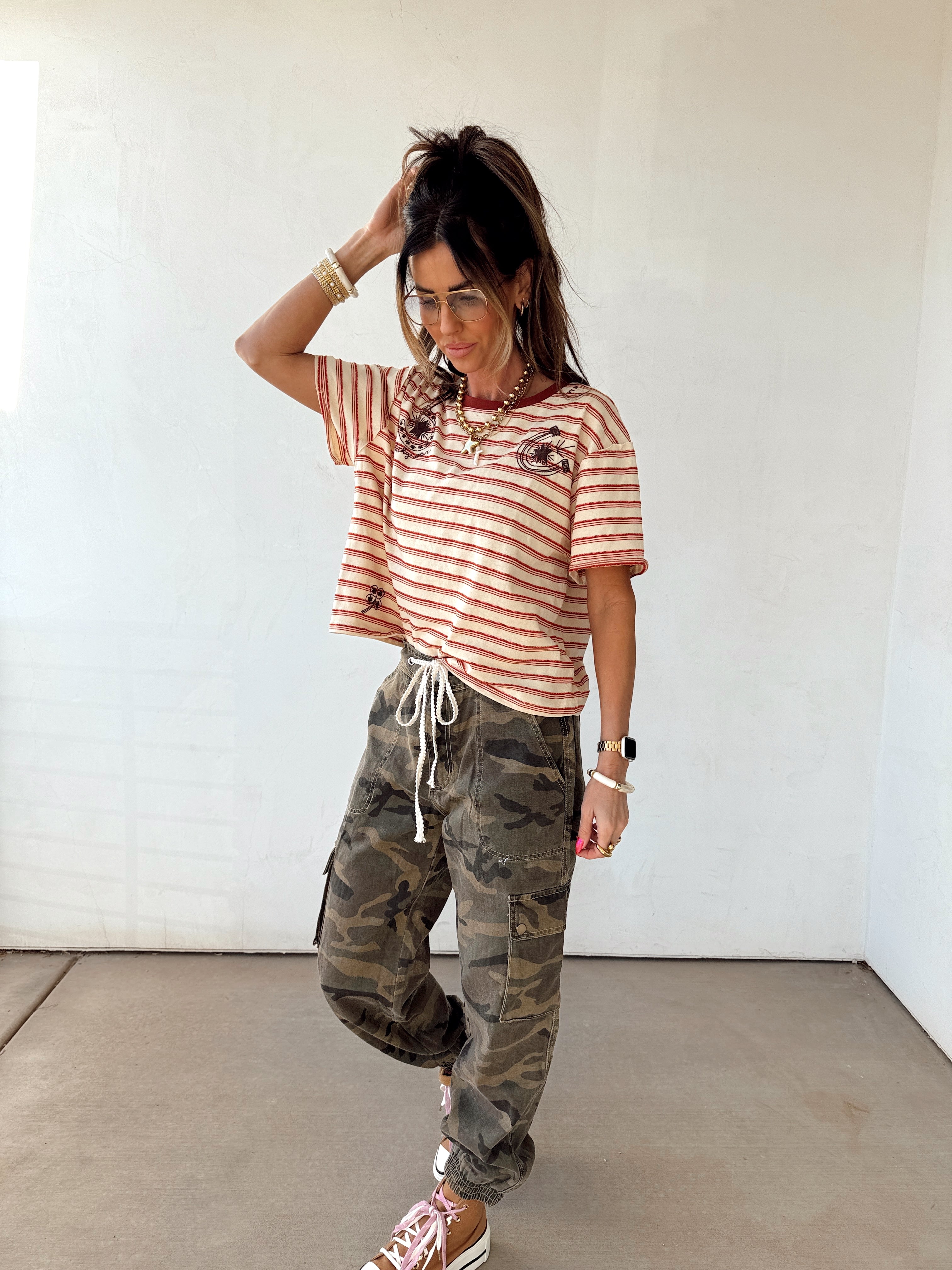 Lucky Lines Graphic Tee