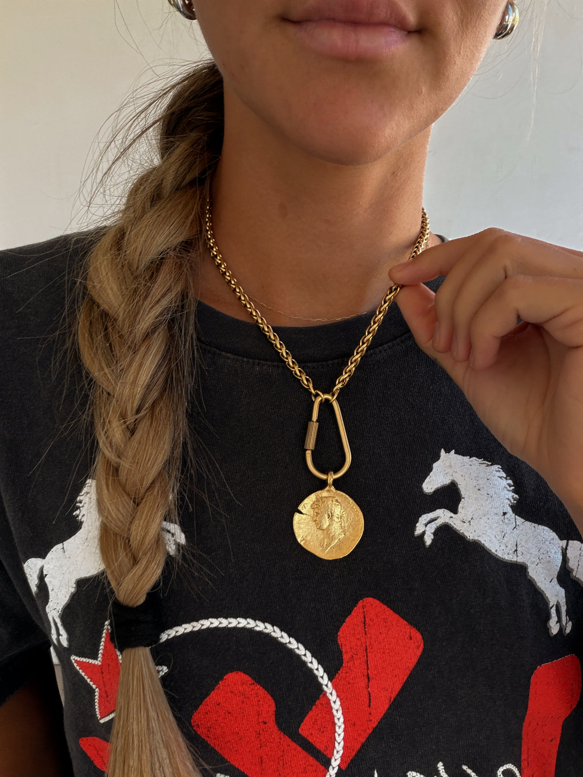 Aurelian Coin Necklace