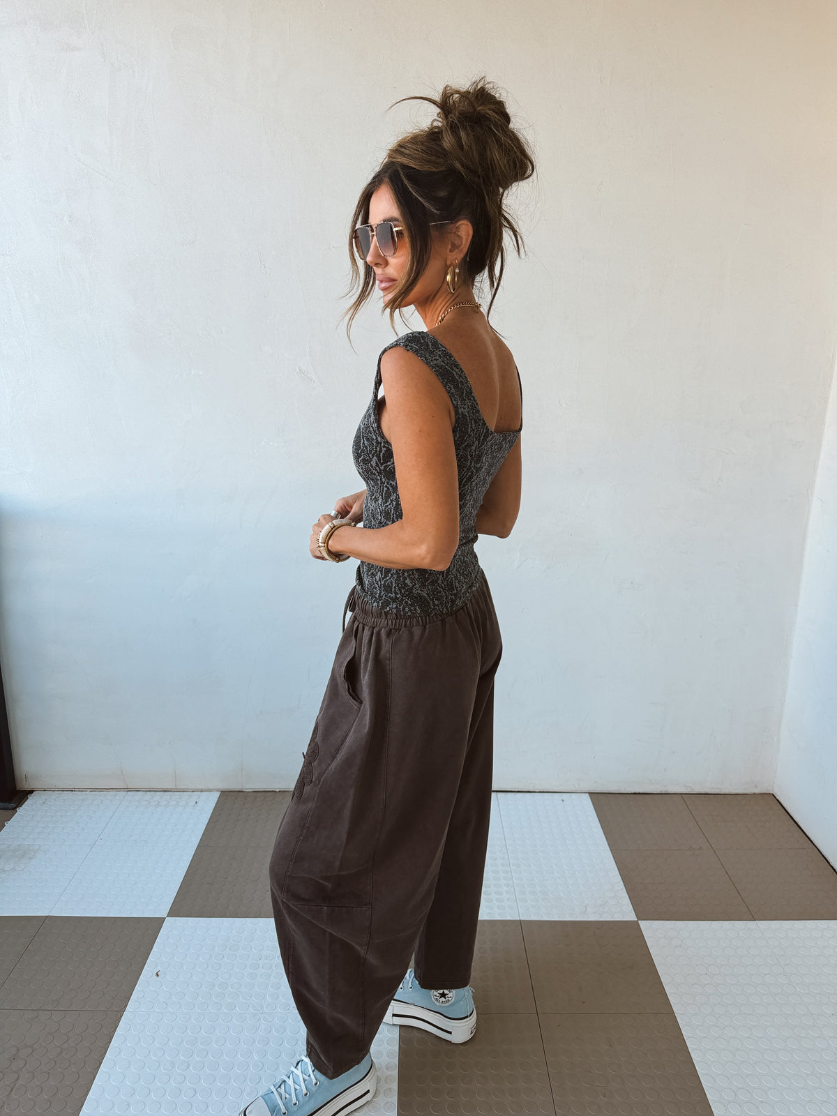 Snakeskin Top