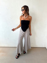Load image into Gallery viewer, Black Swan Scarf Top
