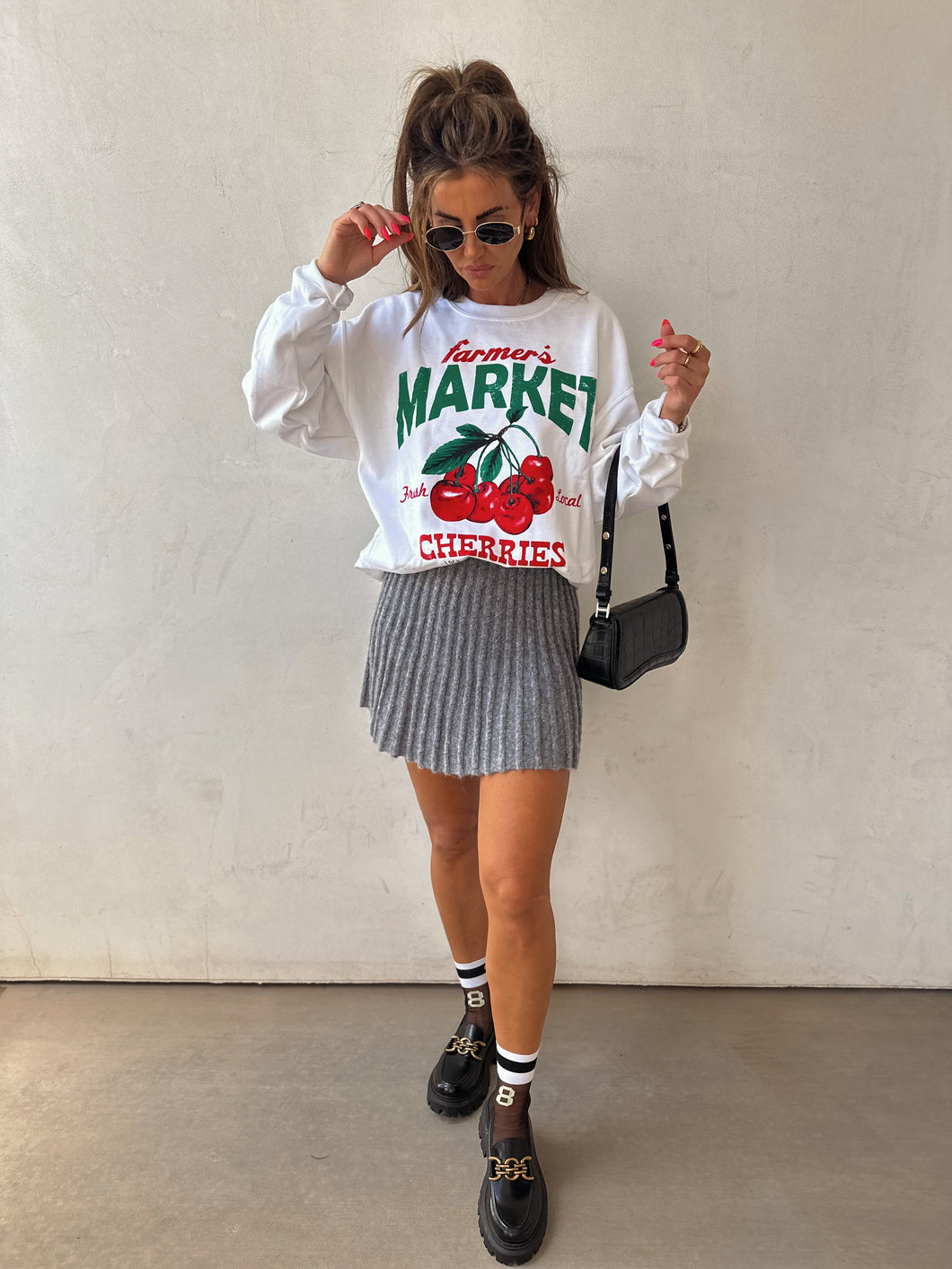 Farmer's Market Cherry Sweatshirt