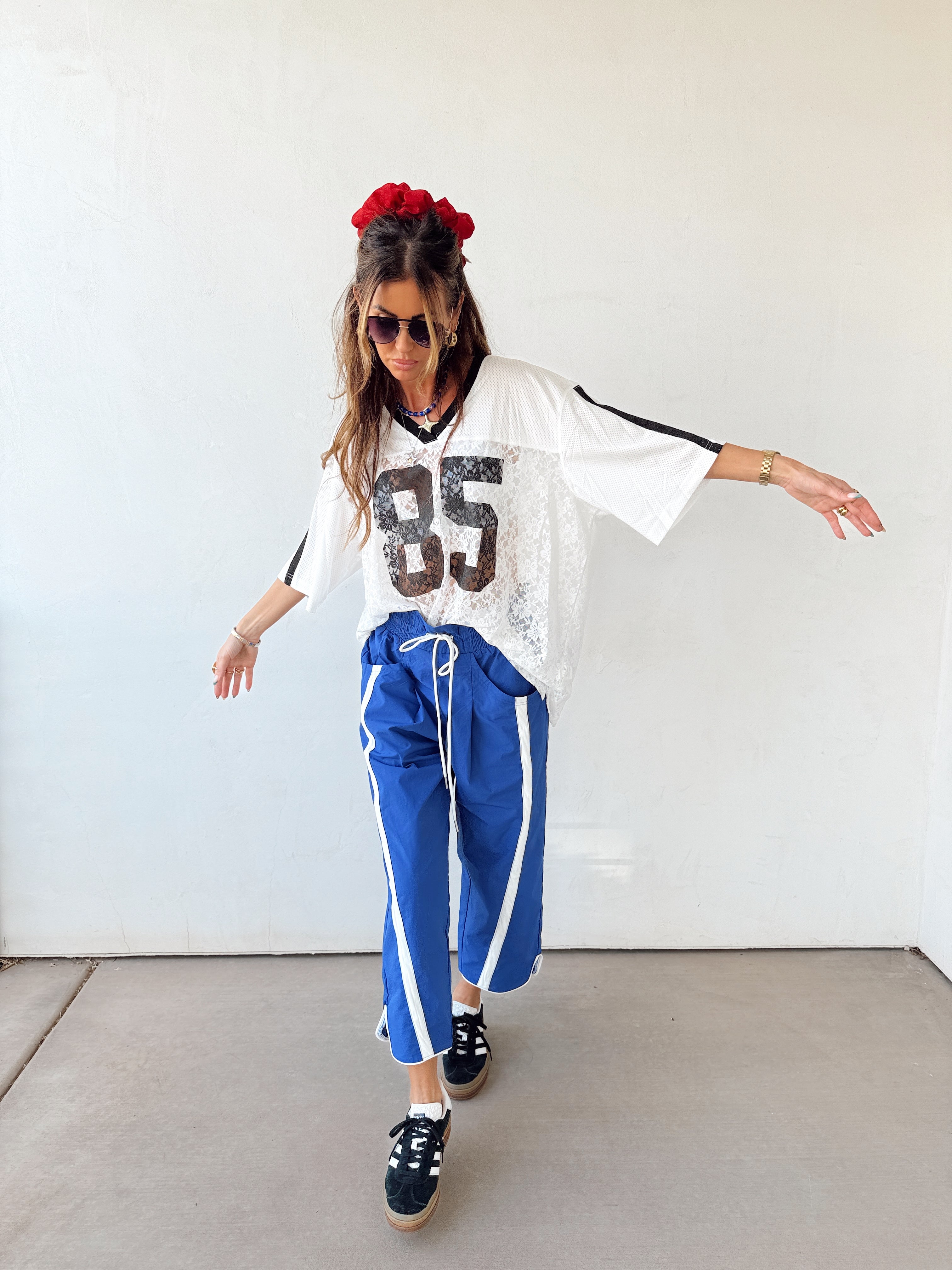 85 Jersey Top//Black