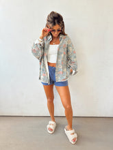 Load image into Gallery viewer, Falling In Florals Shacket
