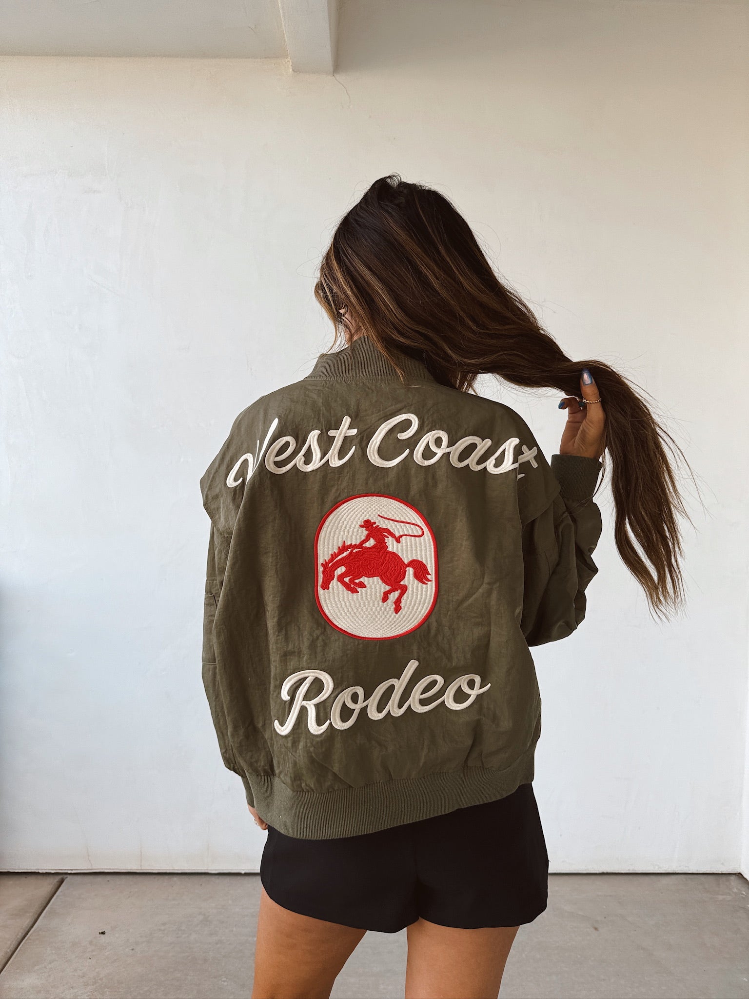 Varsity Love Bomber Jacket