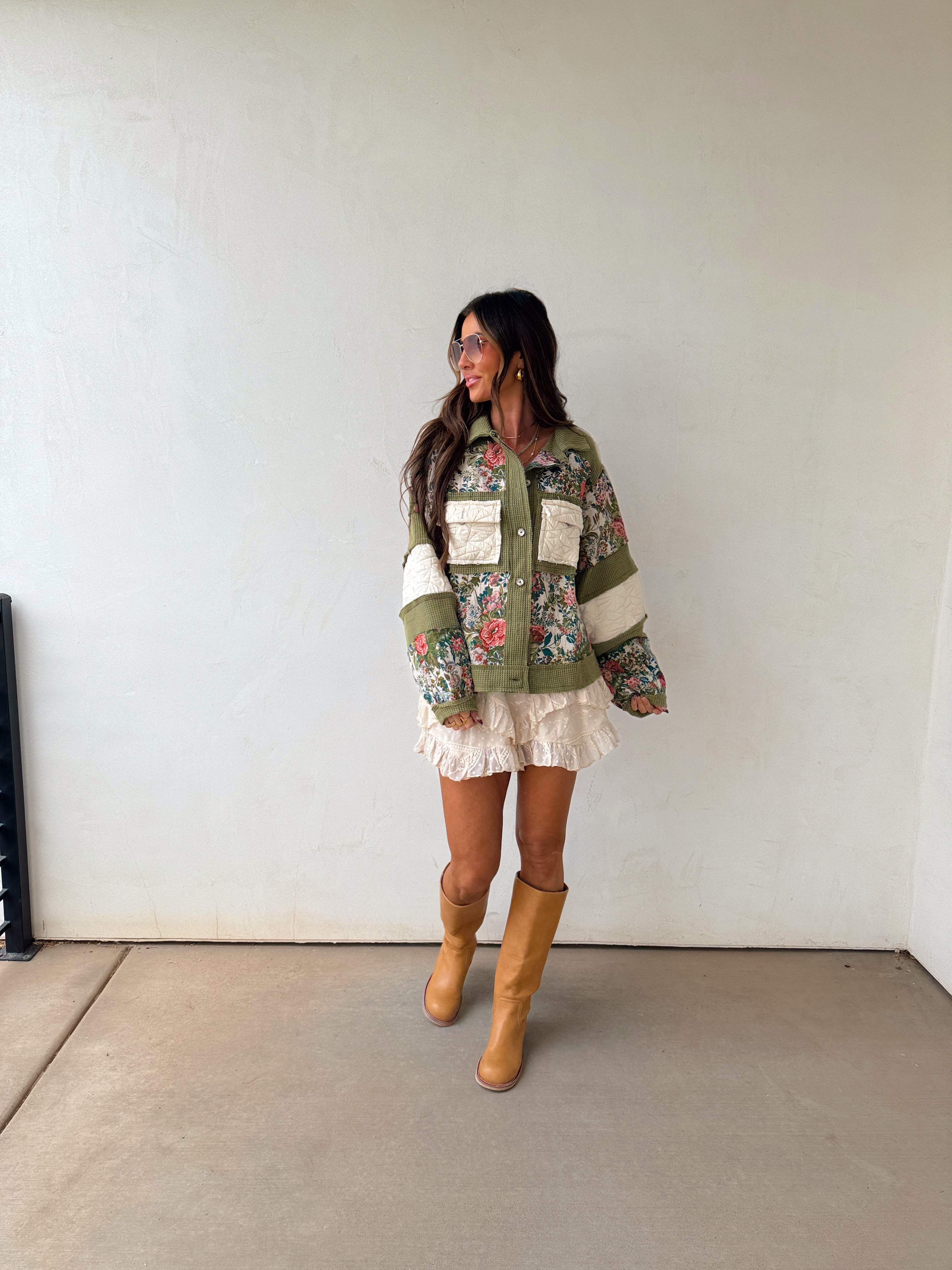 Romantic Garden Quilter Jacket