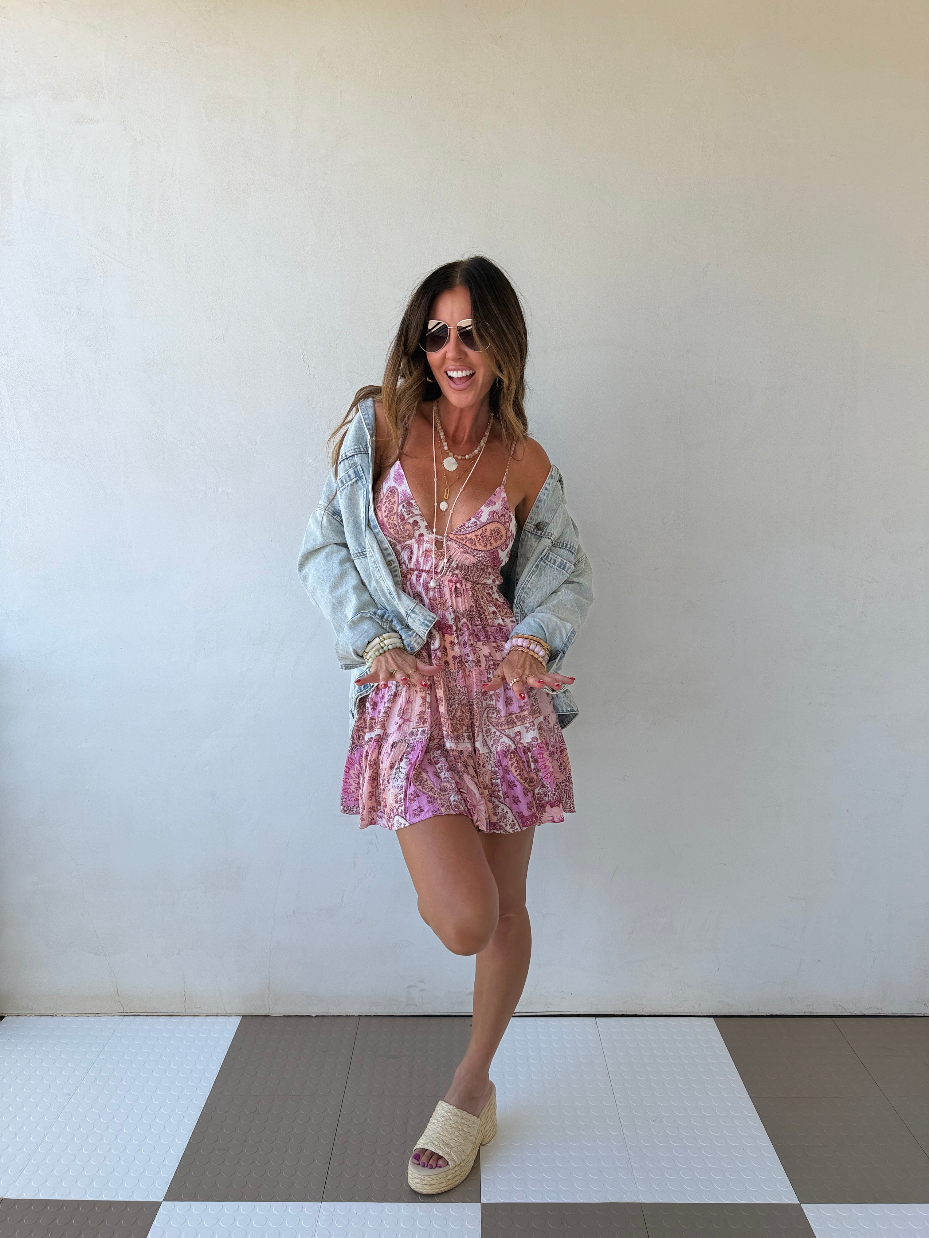Blush and Boots Dress