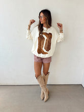 Load image into Gallery viewer, Cowgirl Boots Sweatshirt
