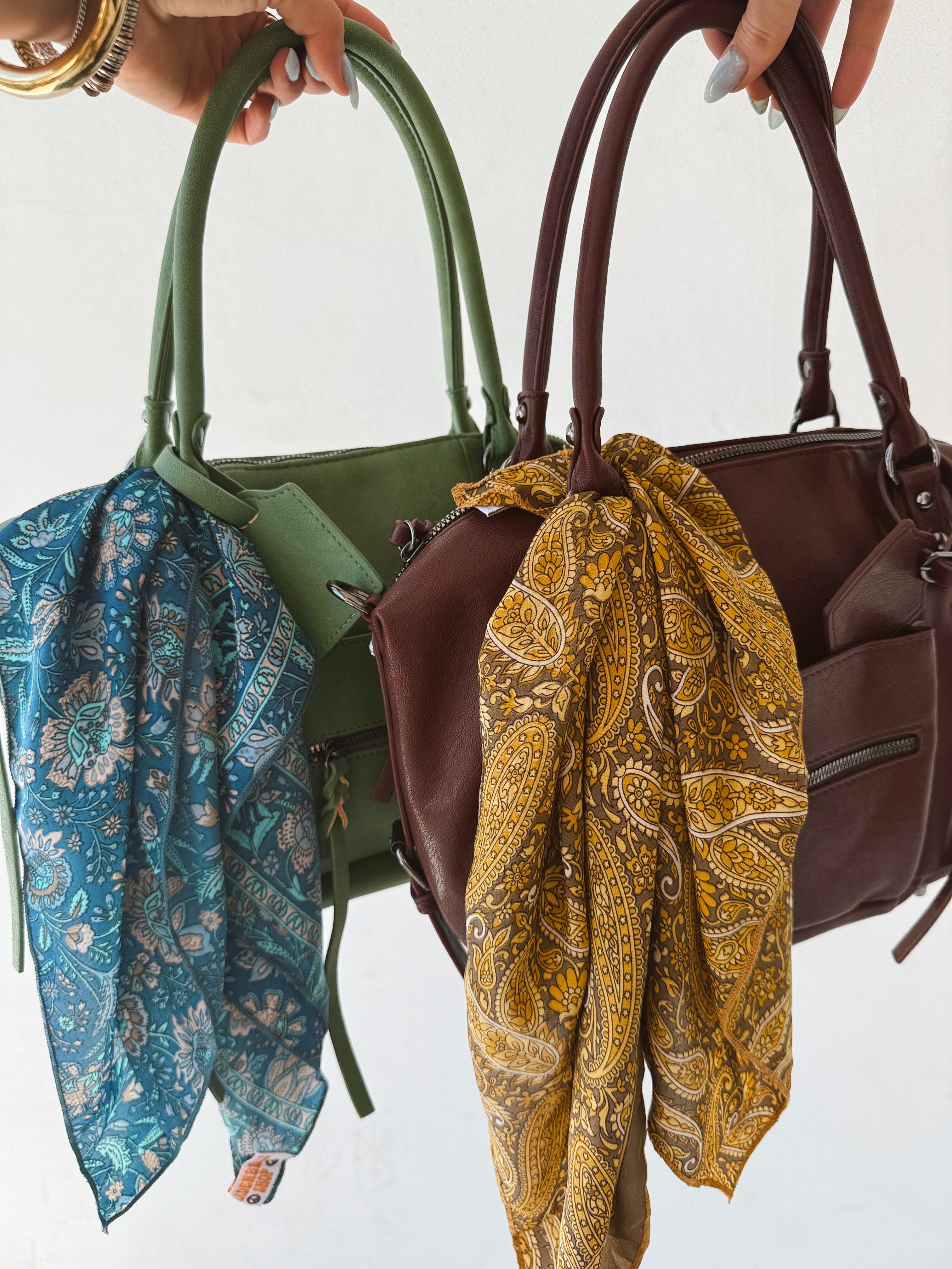 Voyage Head or Bag Scarf
