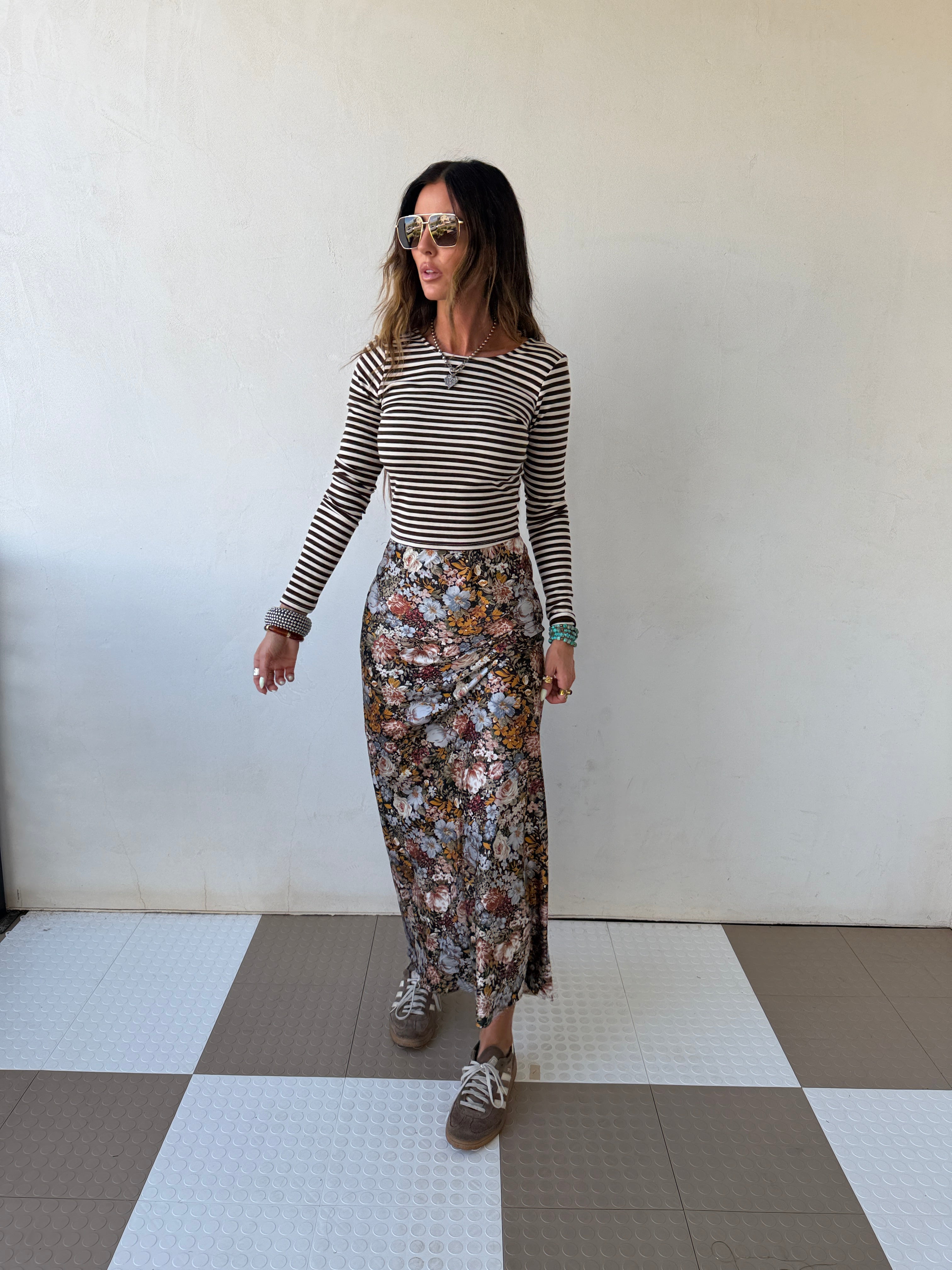 Open Road Stripe Top