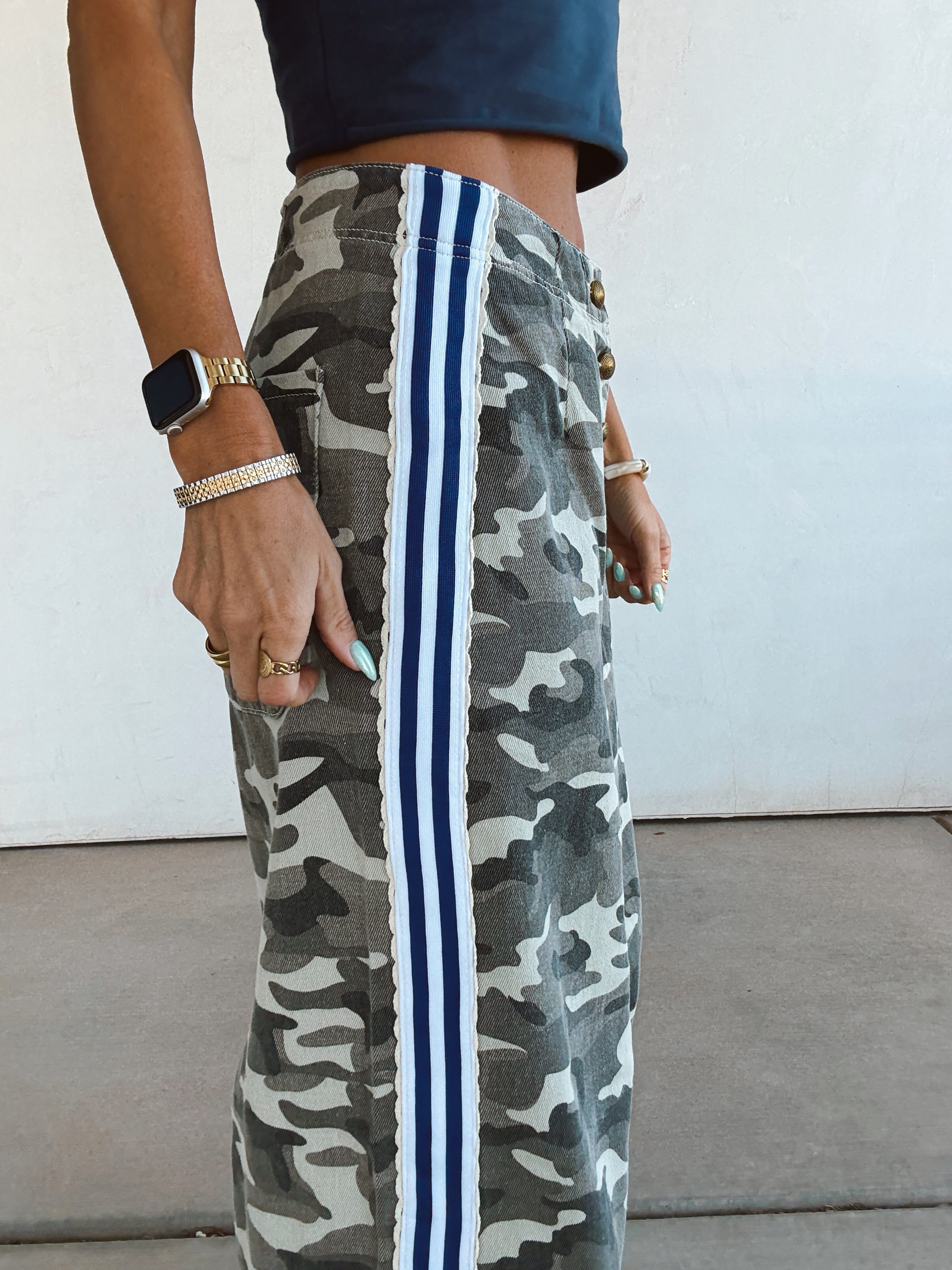 Varsity Camo Joggers