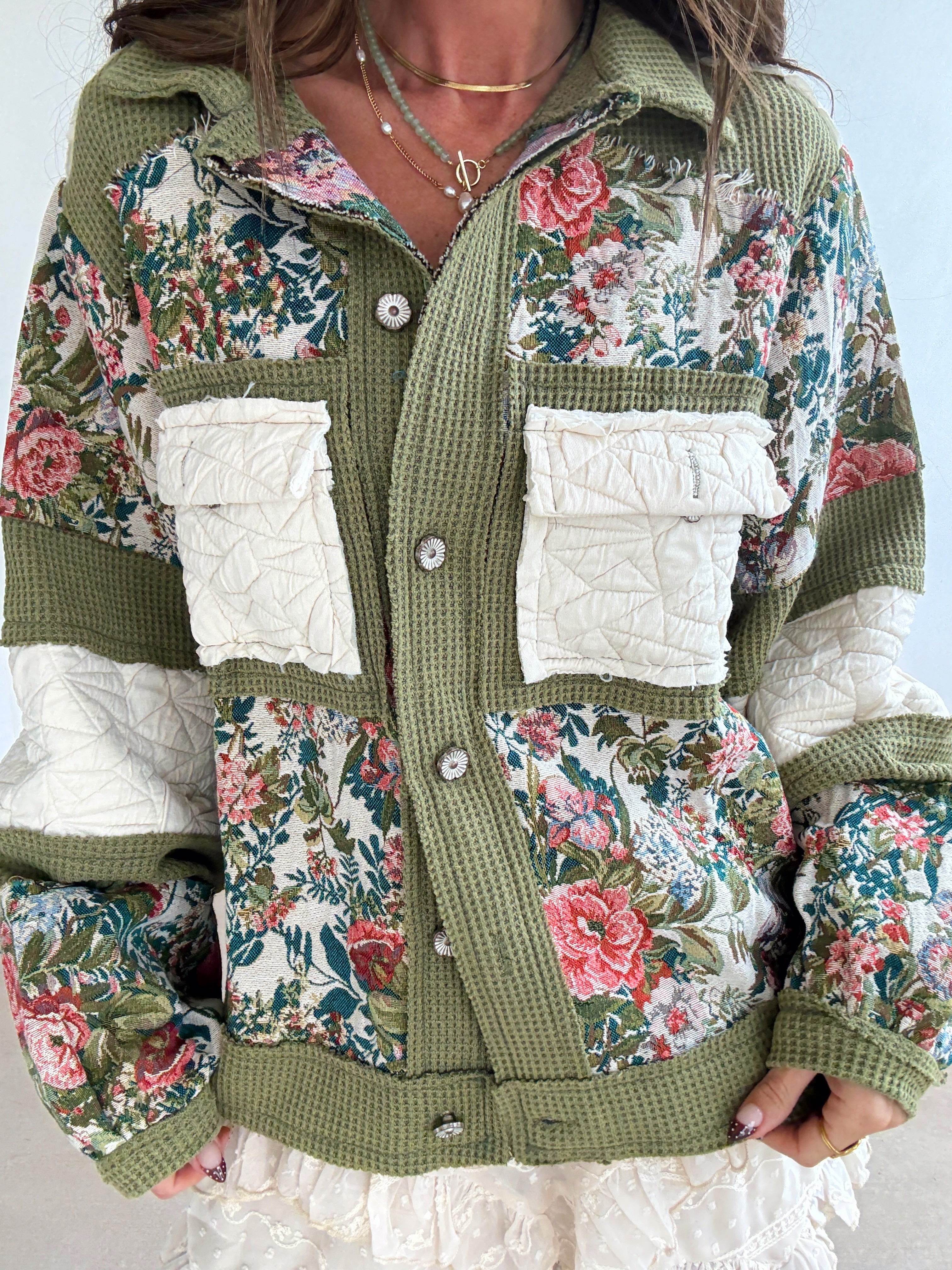 Romantic Garden Quilter Jacket