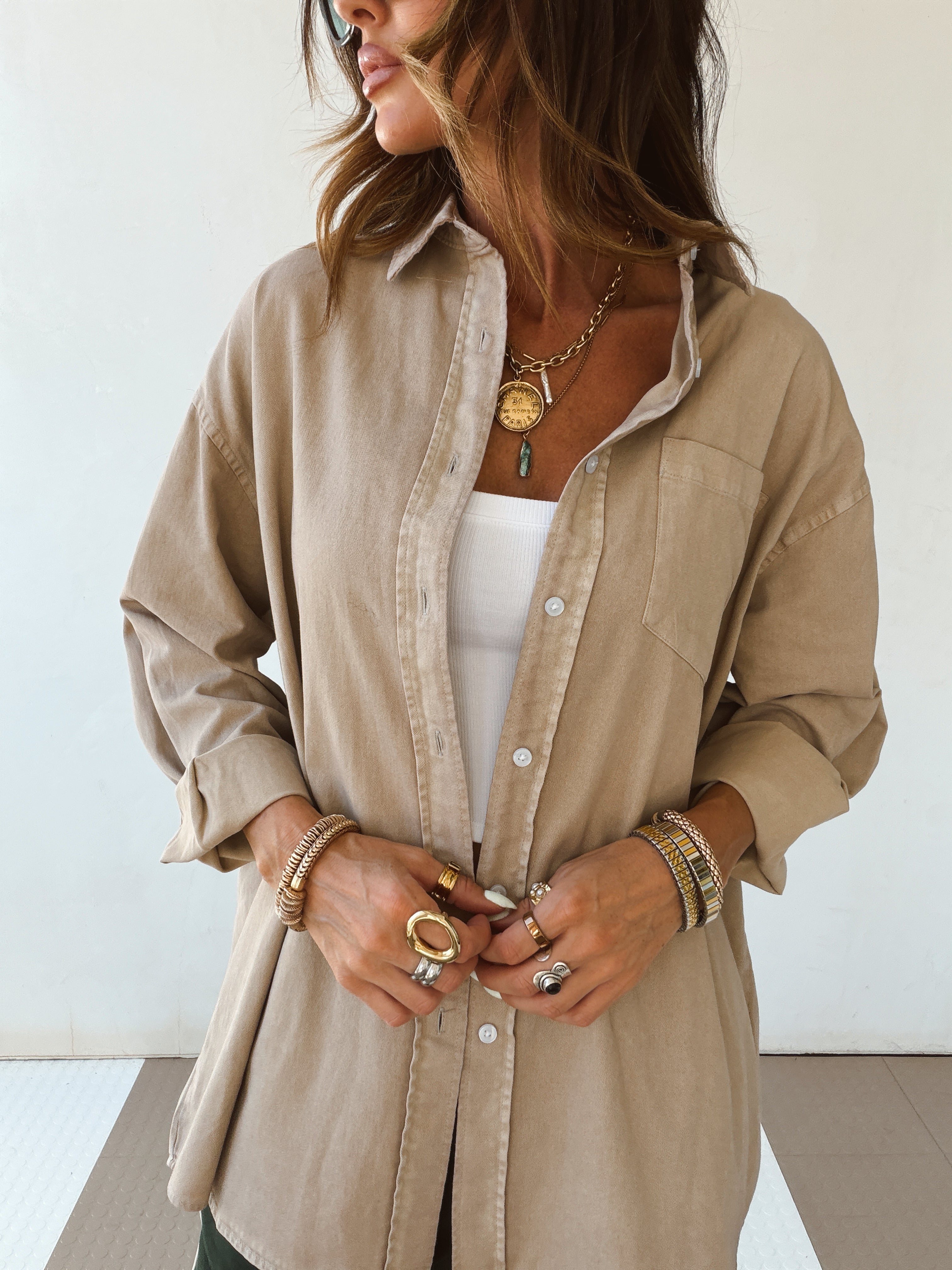 Intern Button Up