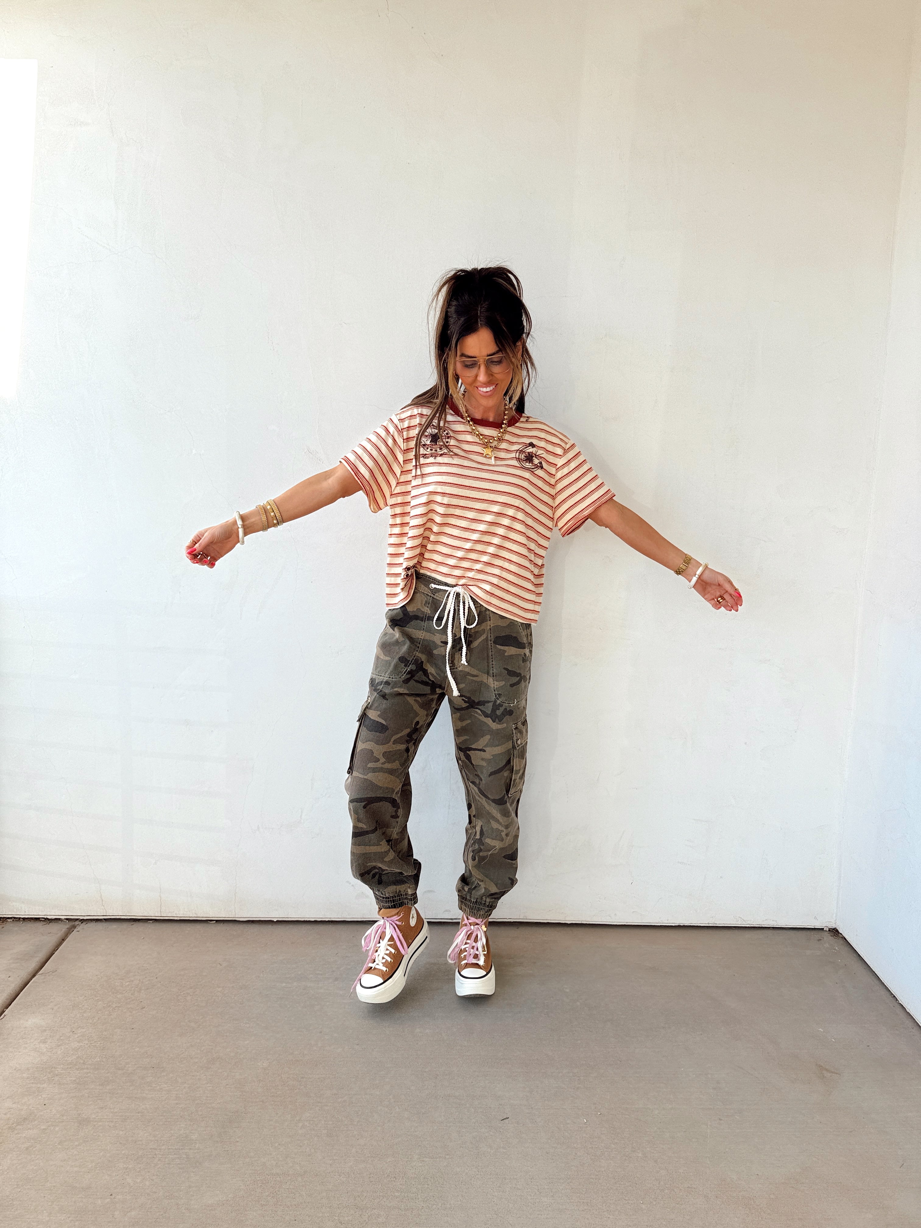 Lucky Lines Graphic Tee