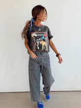 Load image into Gallery viewer, Save a Cowboy Graphic Tee//Black
