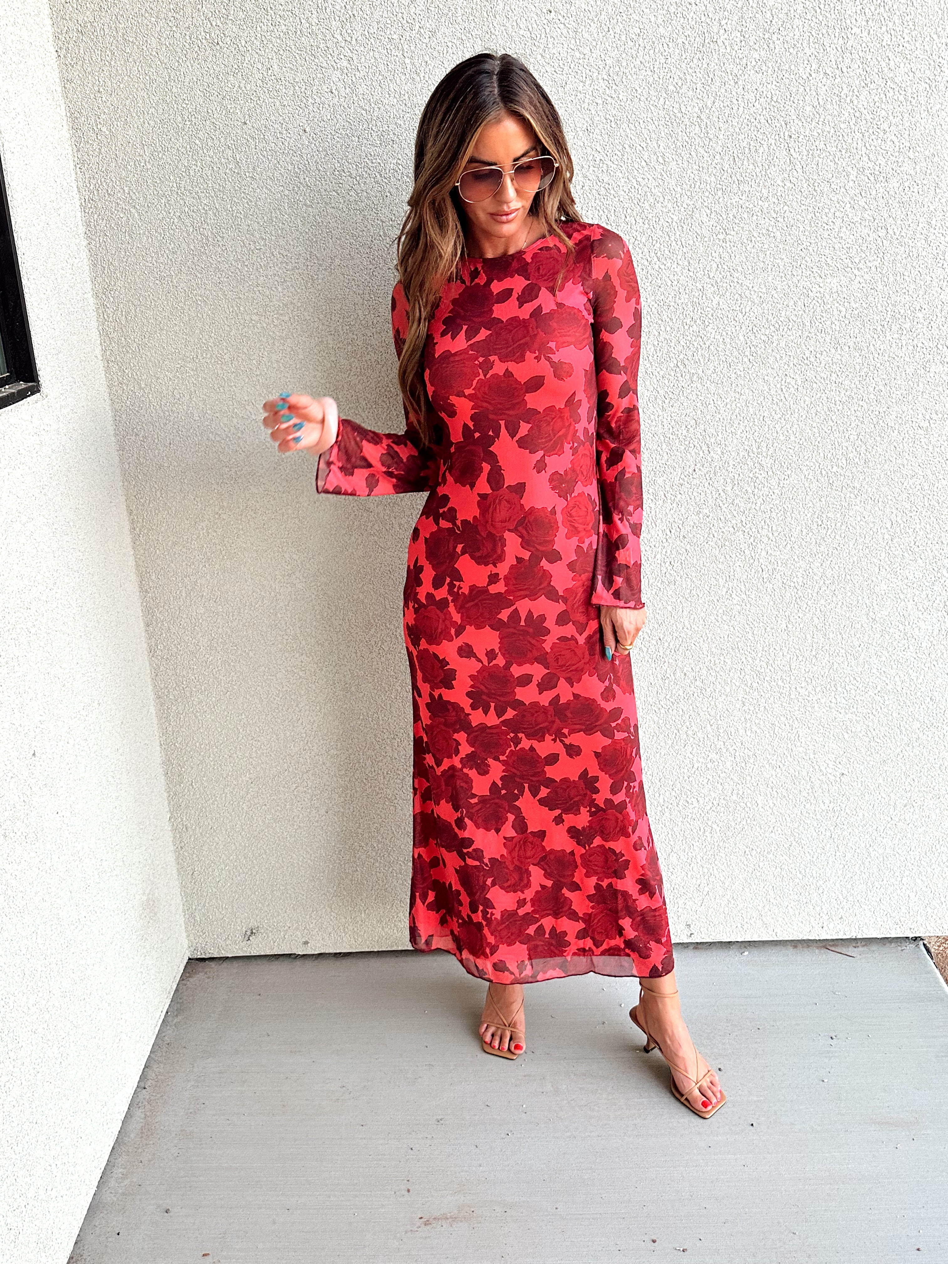 Petal Whisper Dress