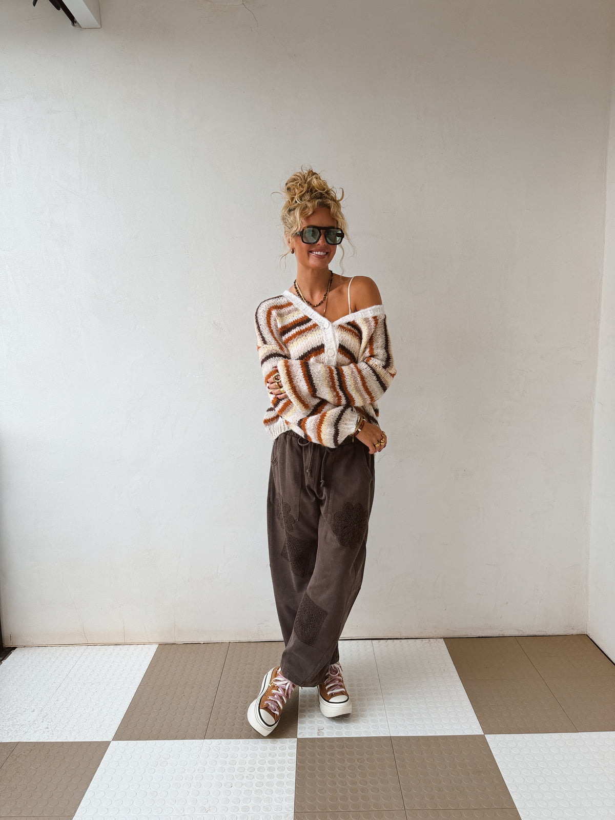 Flower Child Barrel Pants