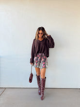 Load image into Gallery viewer, Lottie Sweater//Plum
