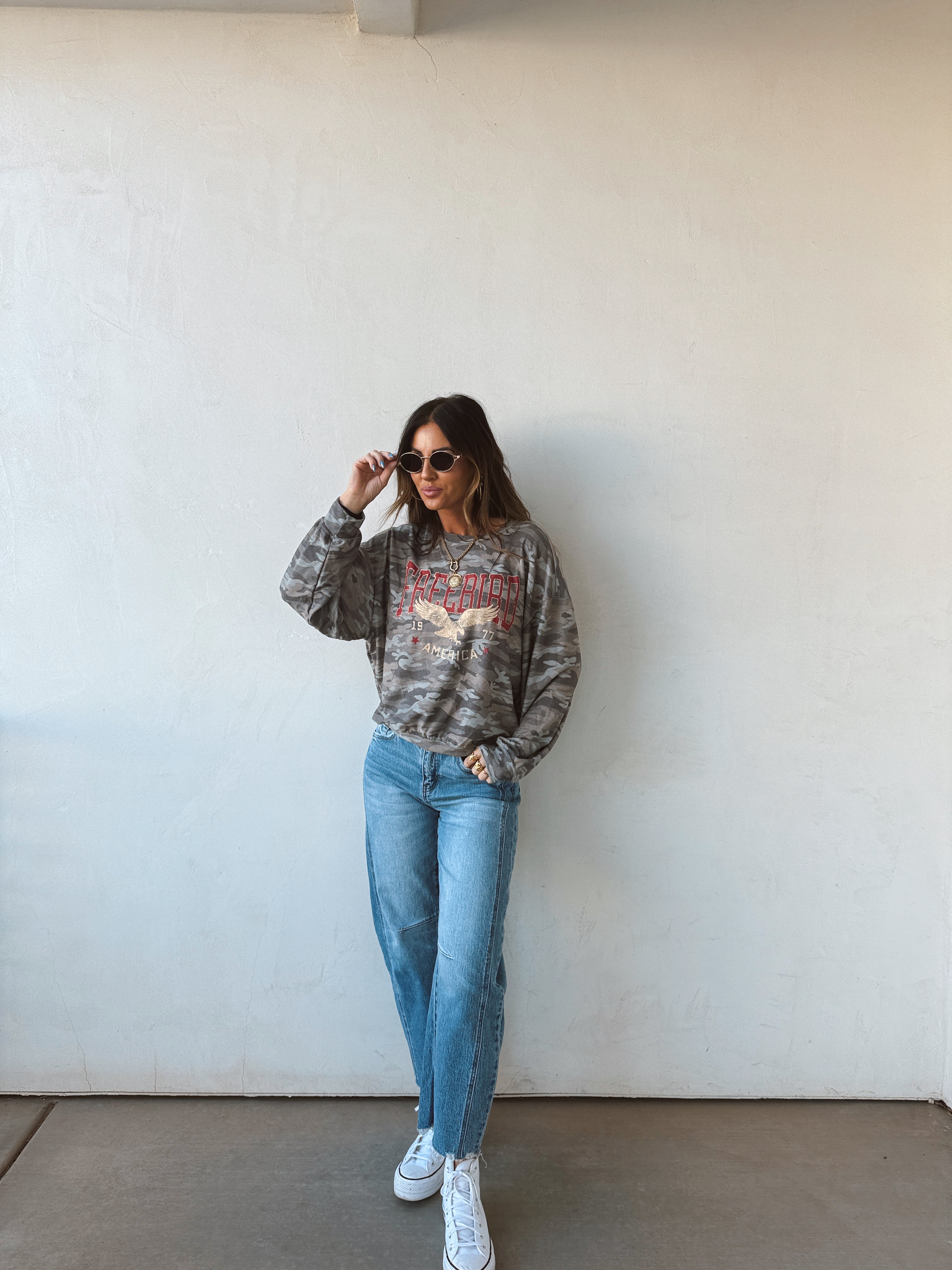 Rebel Camo Crewneck