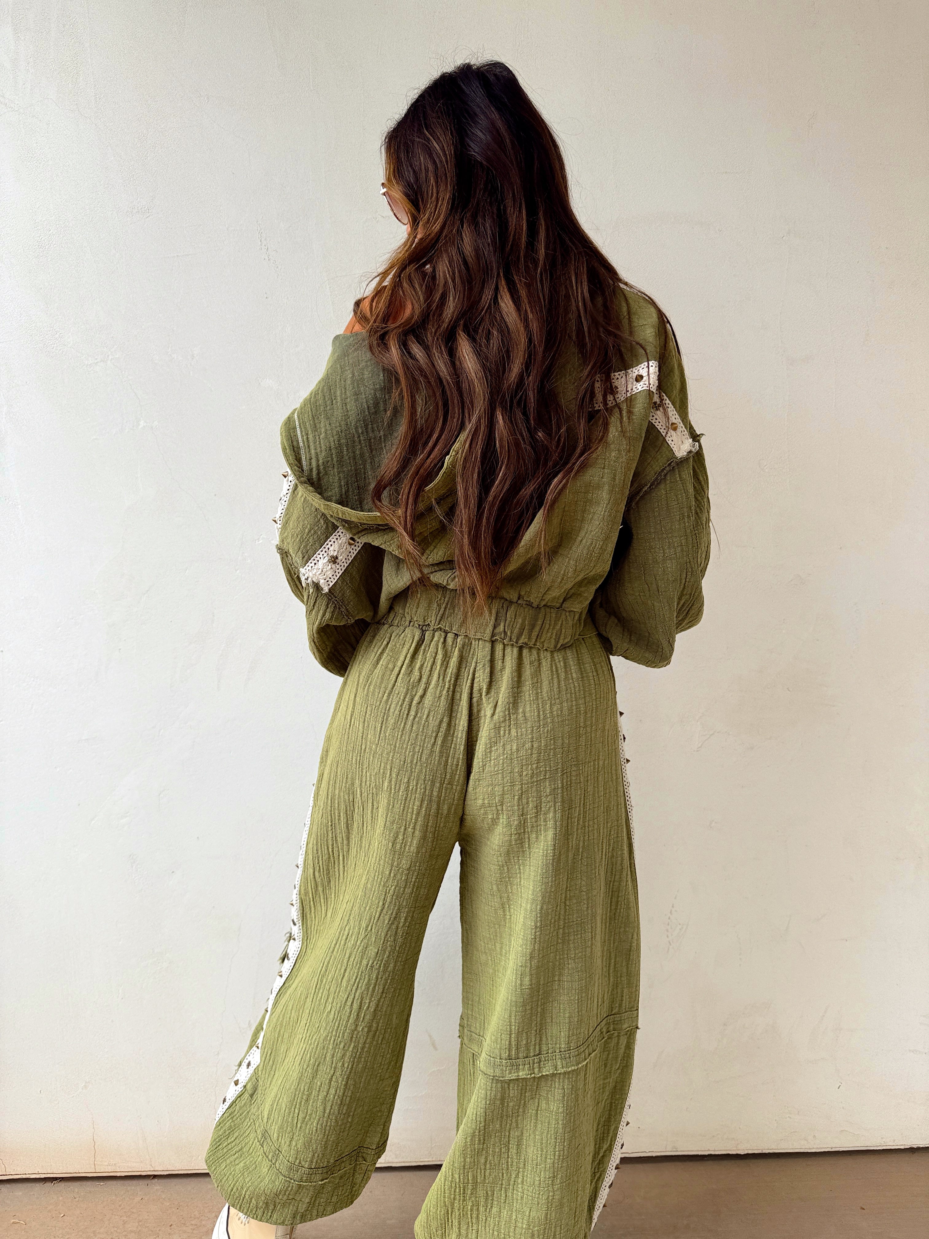 Hattie Studded Joggers