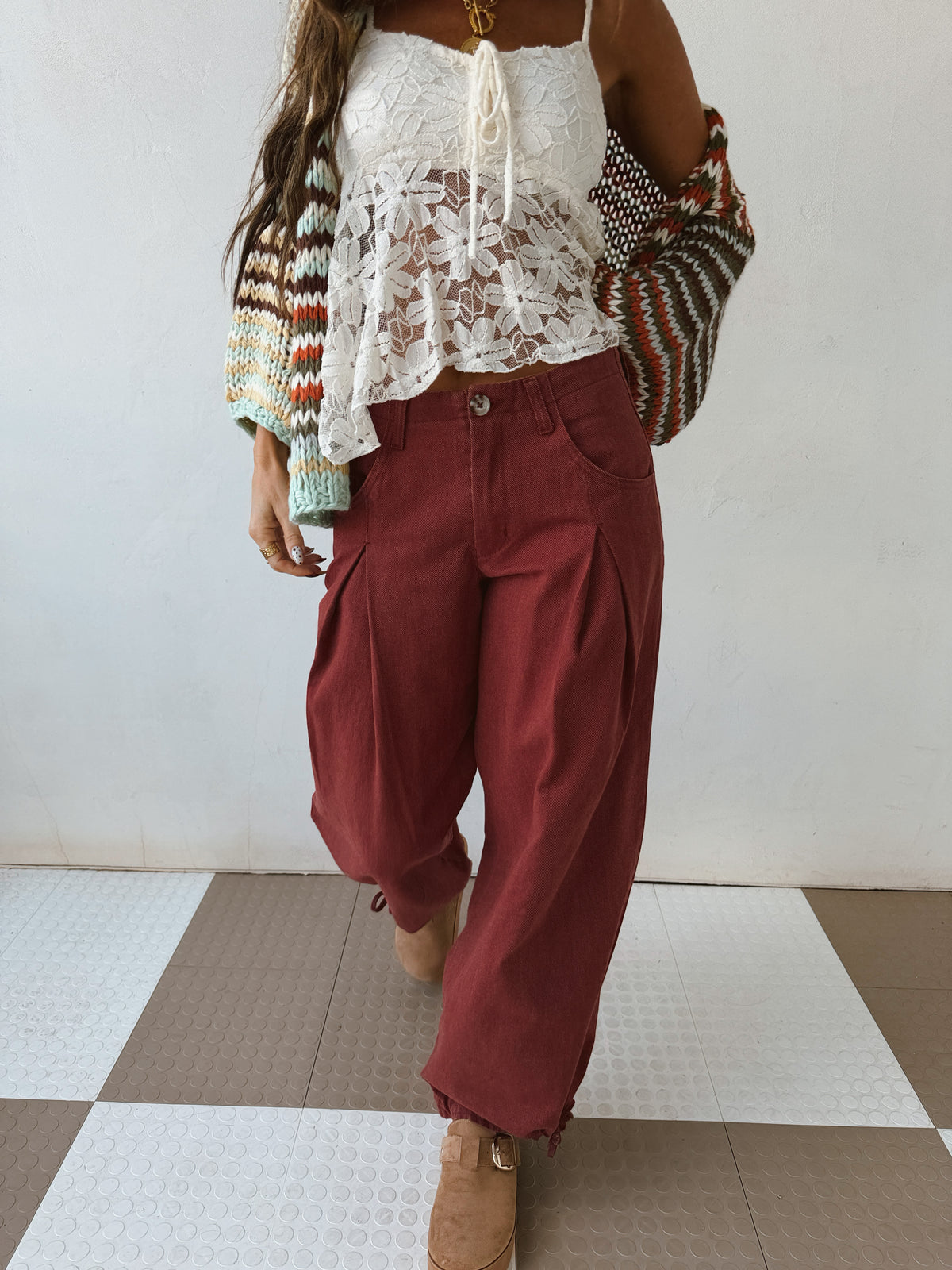 Pomegranate Pants