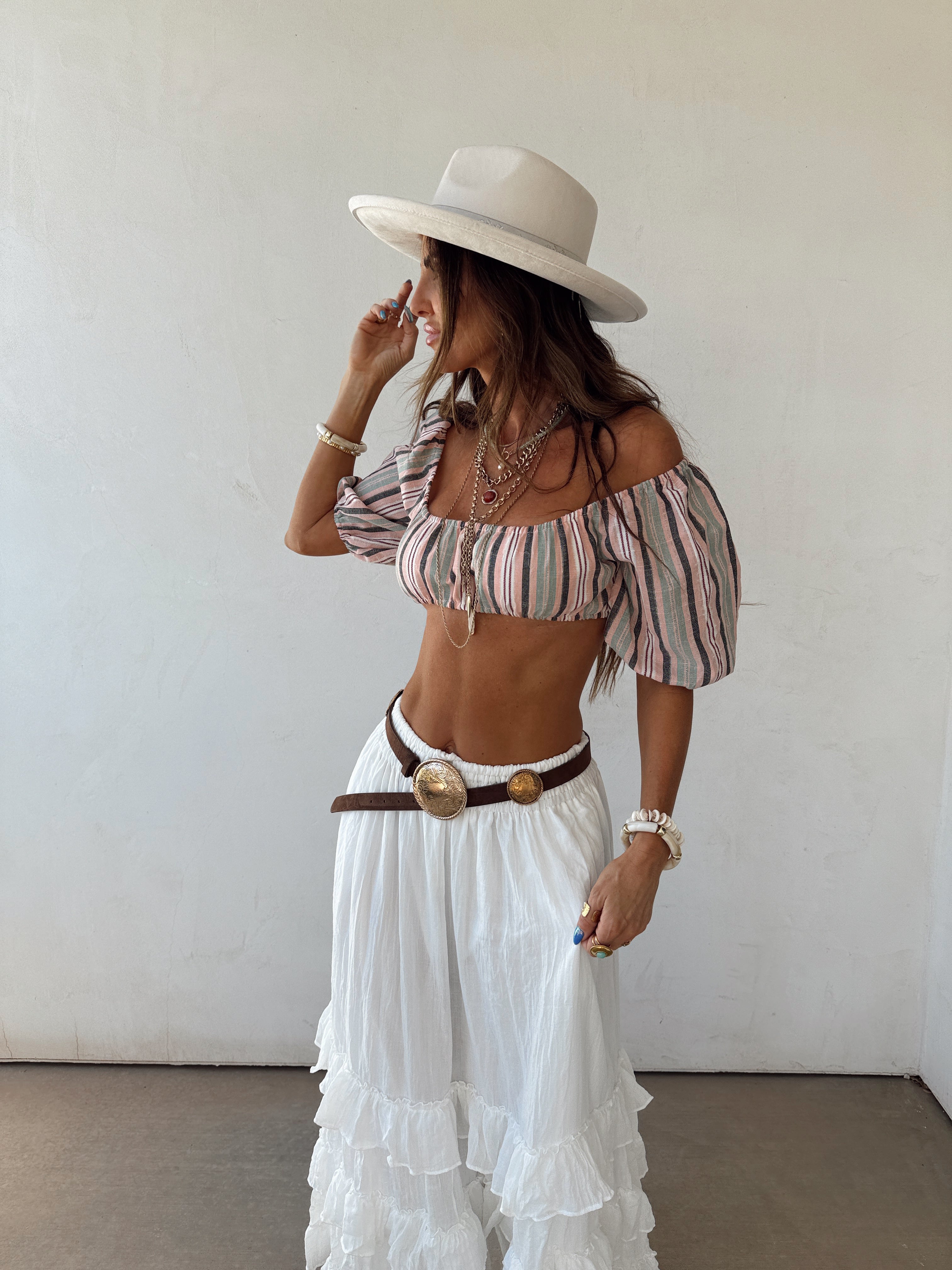 Meadow Stripe Top