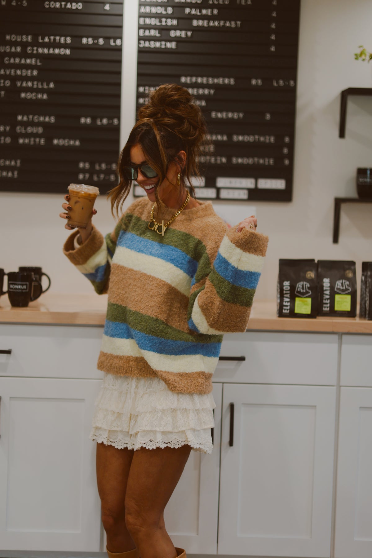 Mixed Signals Sweater