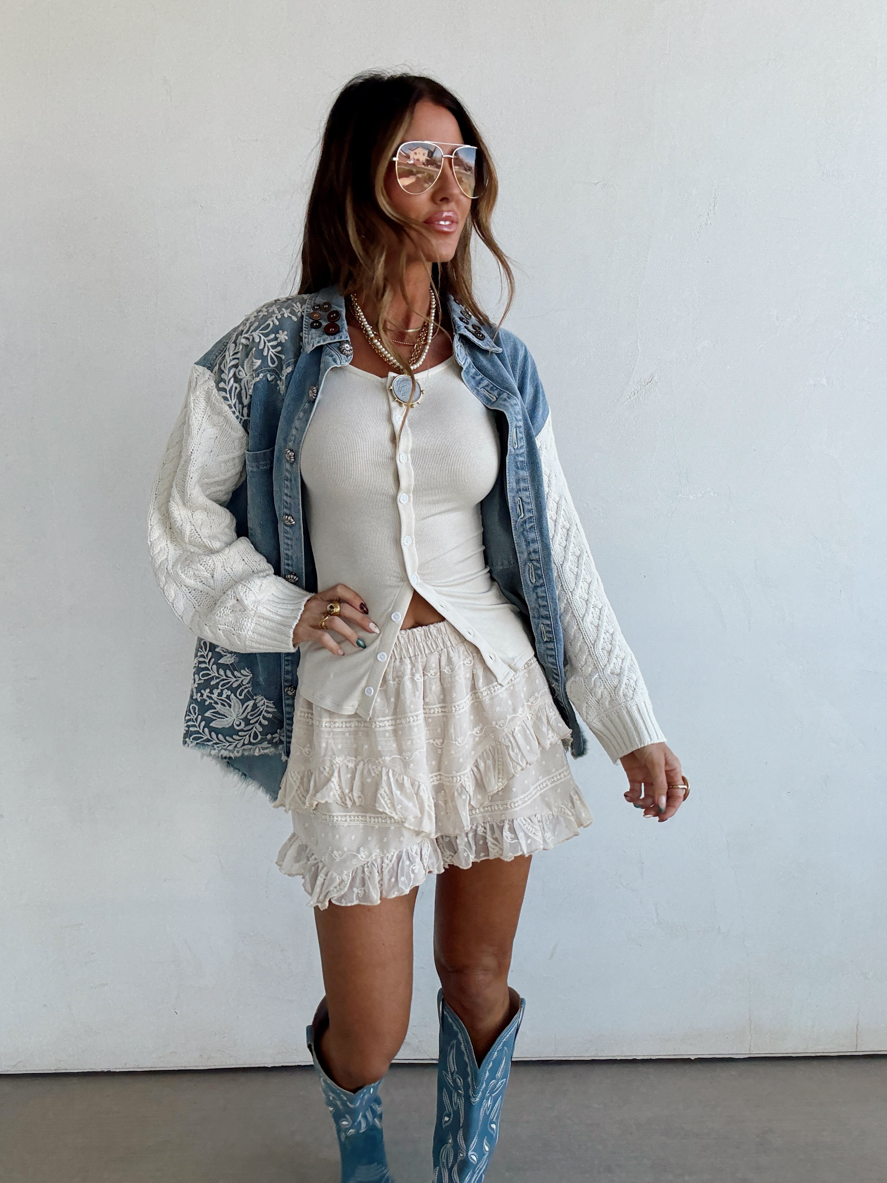 Denim Poetry Jacket