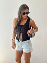Load image into Gallery viewer, Wish You Well Denim Shorts
