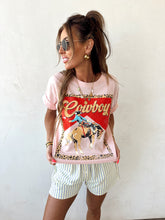 Load image into Gallery viewer, Western Vintage Cowboy Graphic Tee
