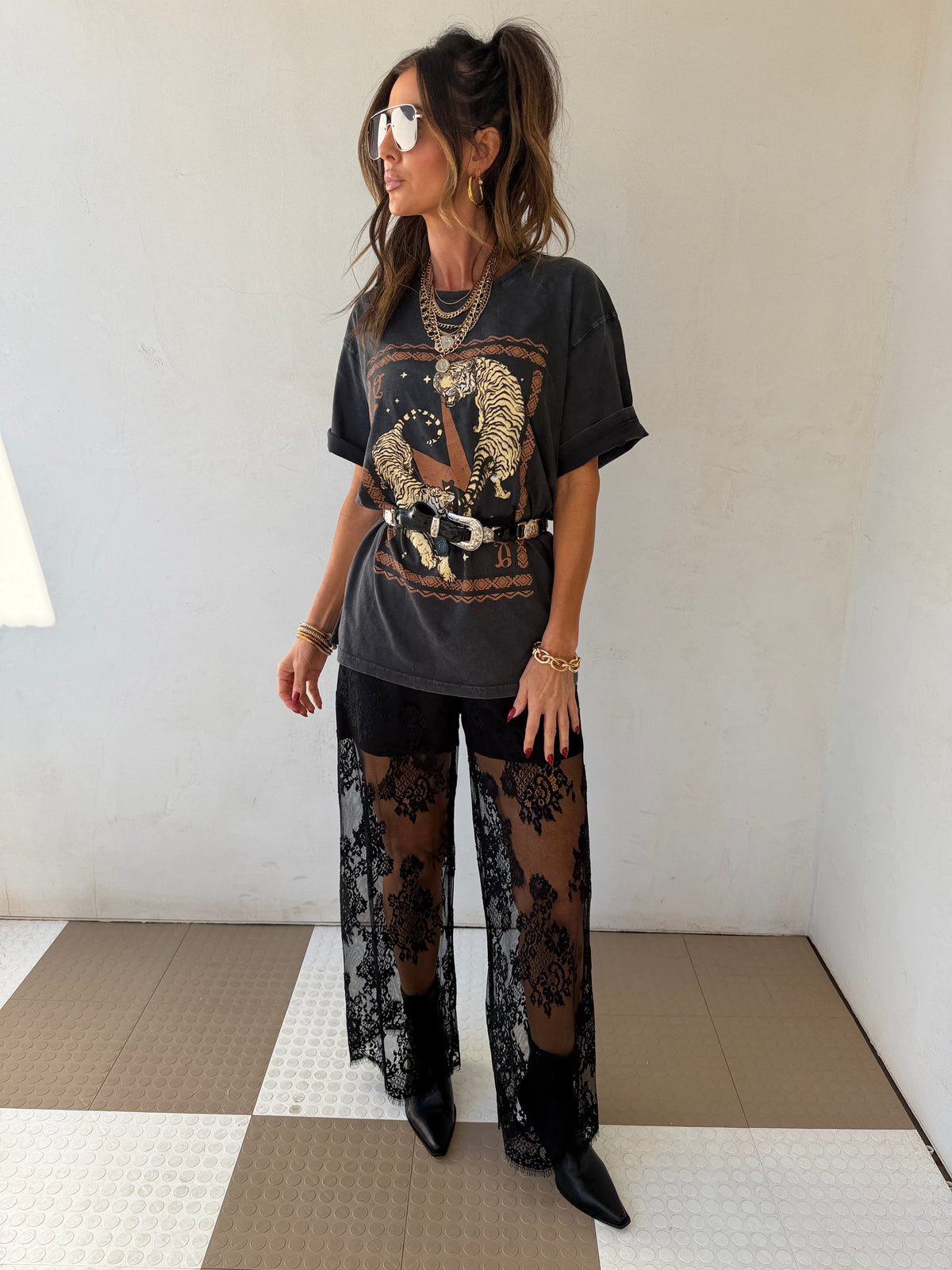 Into The Night Lace Pants