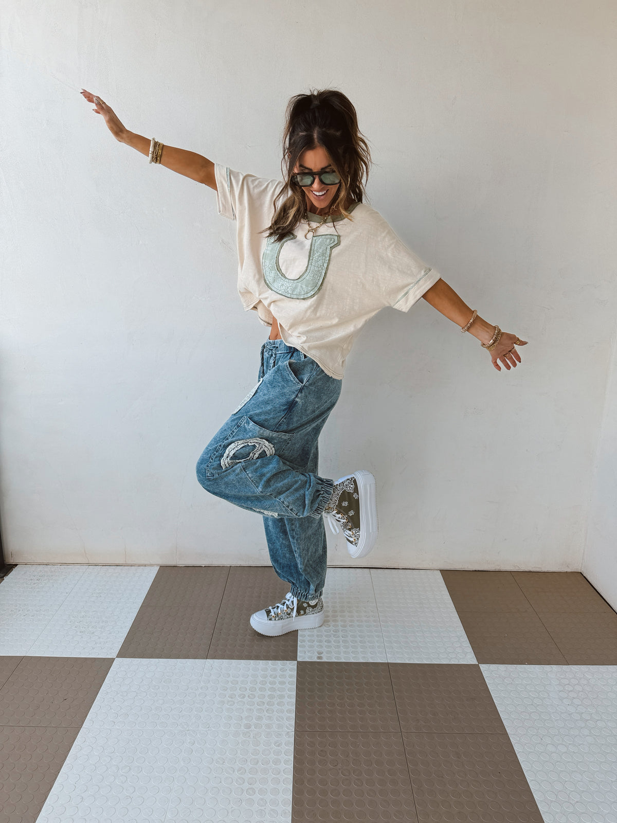 Woodstock Denim Joggers