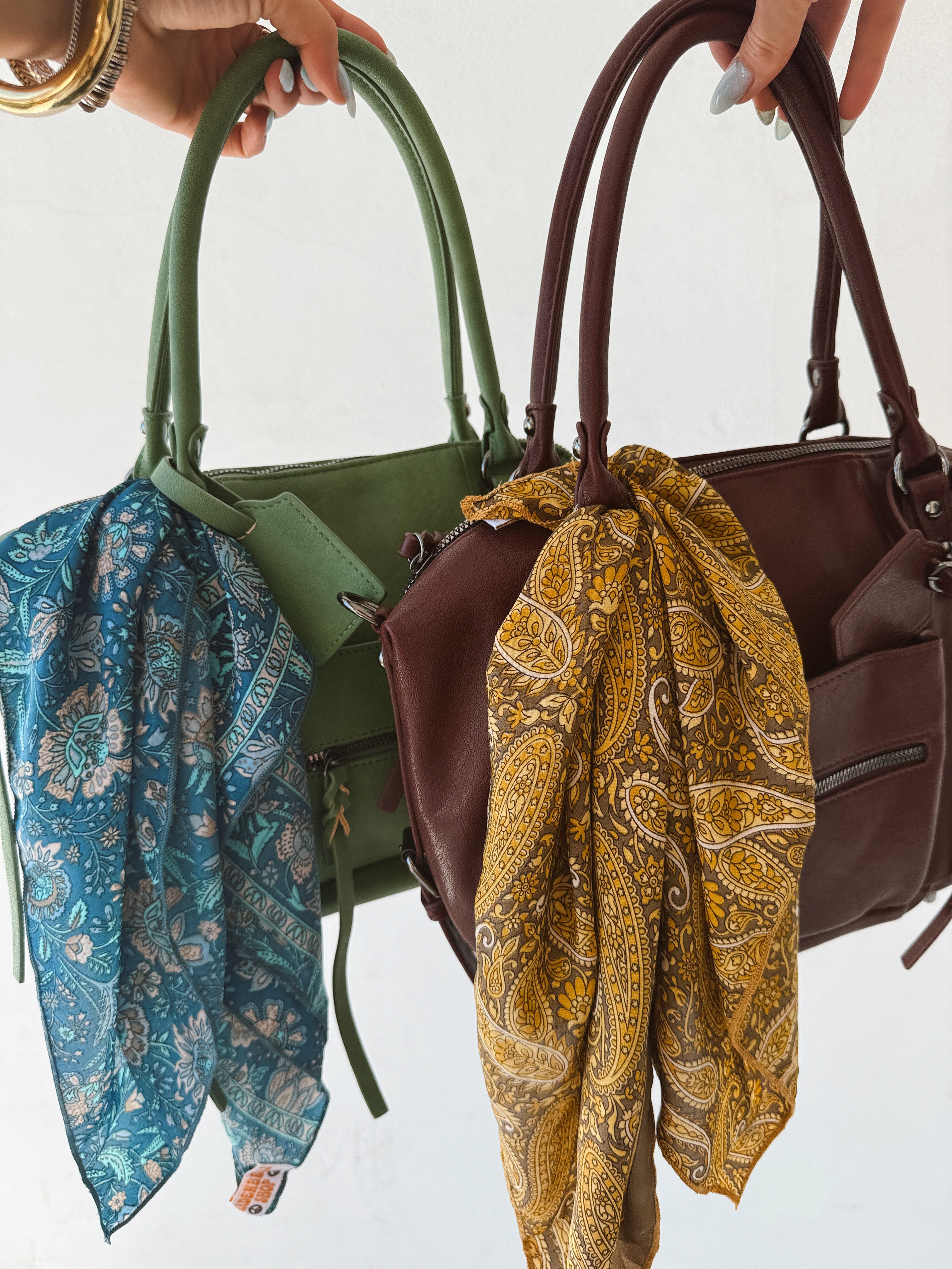 Voyage Head or Bag Scarf