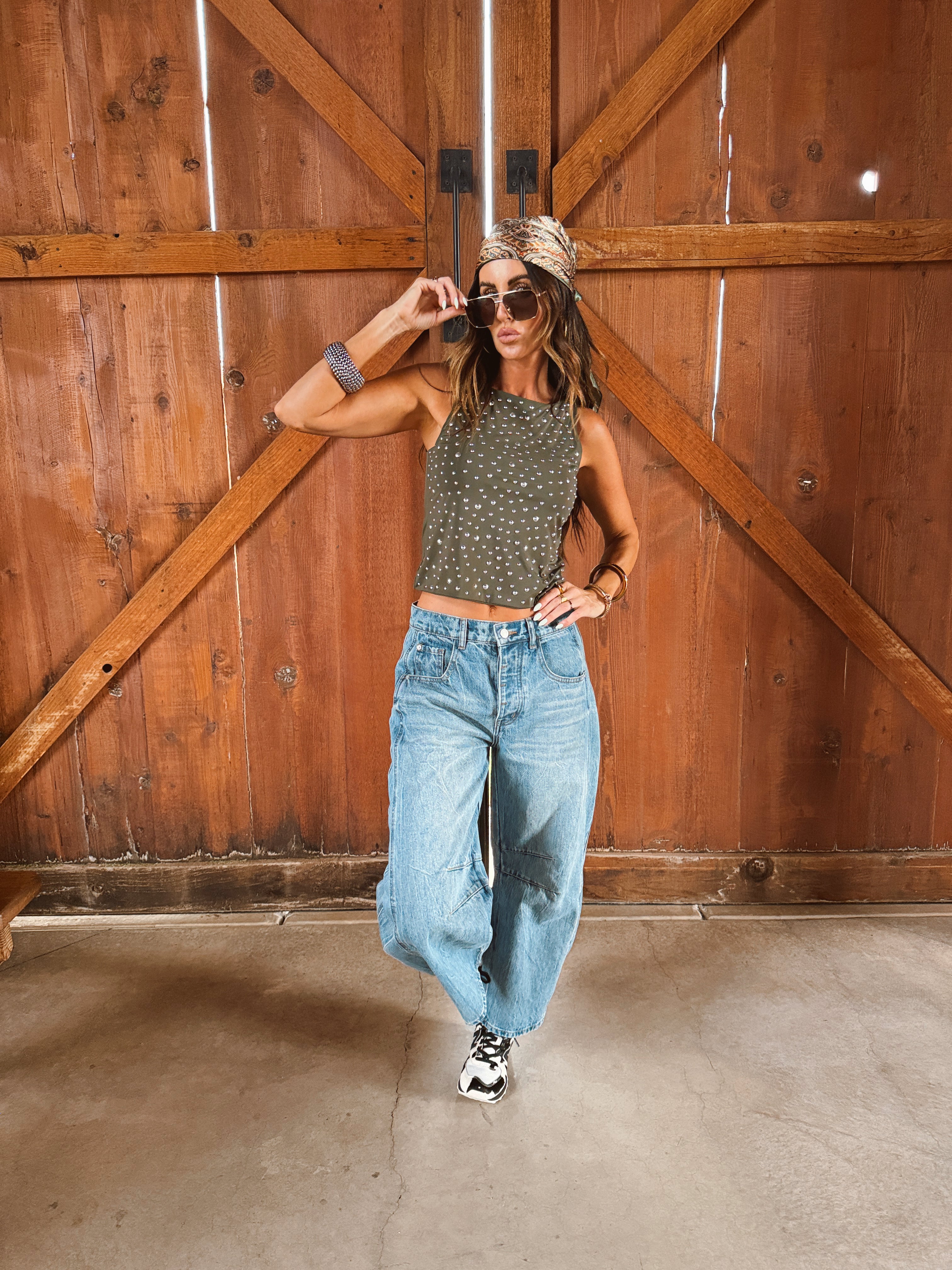 Rhinestone Rodeo Tank